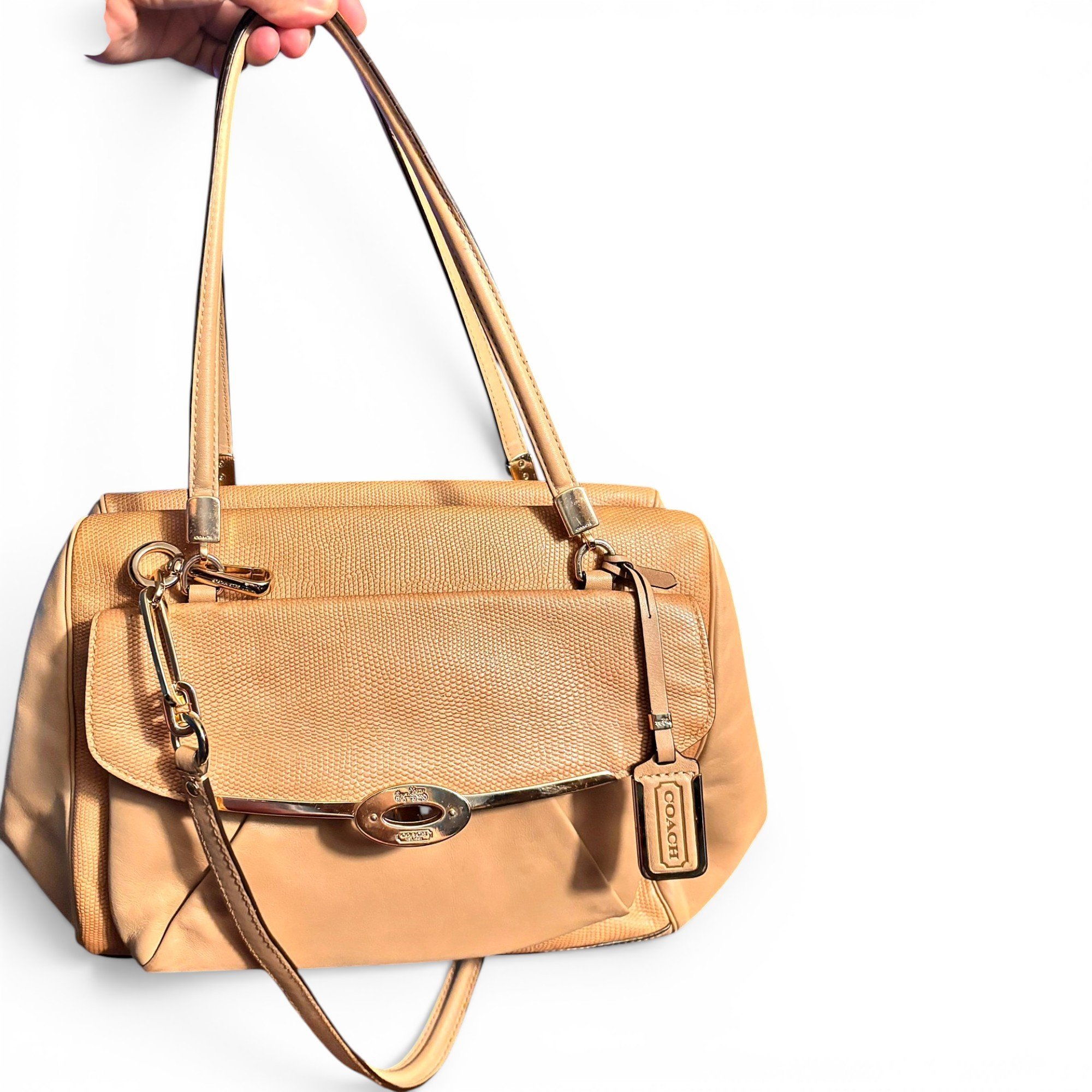 Madison leather handbag