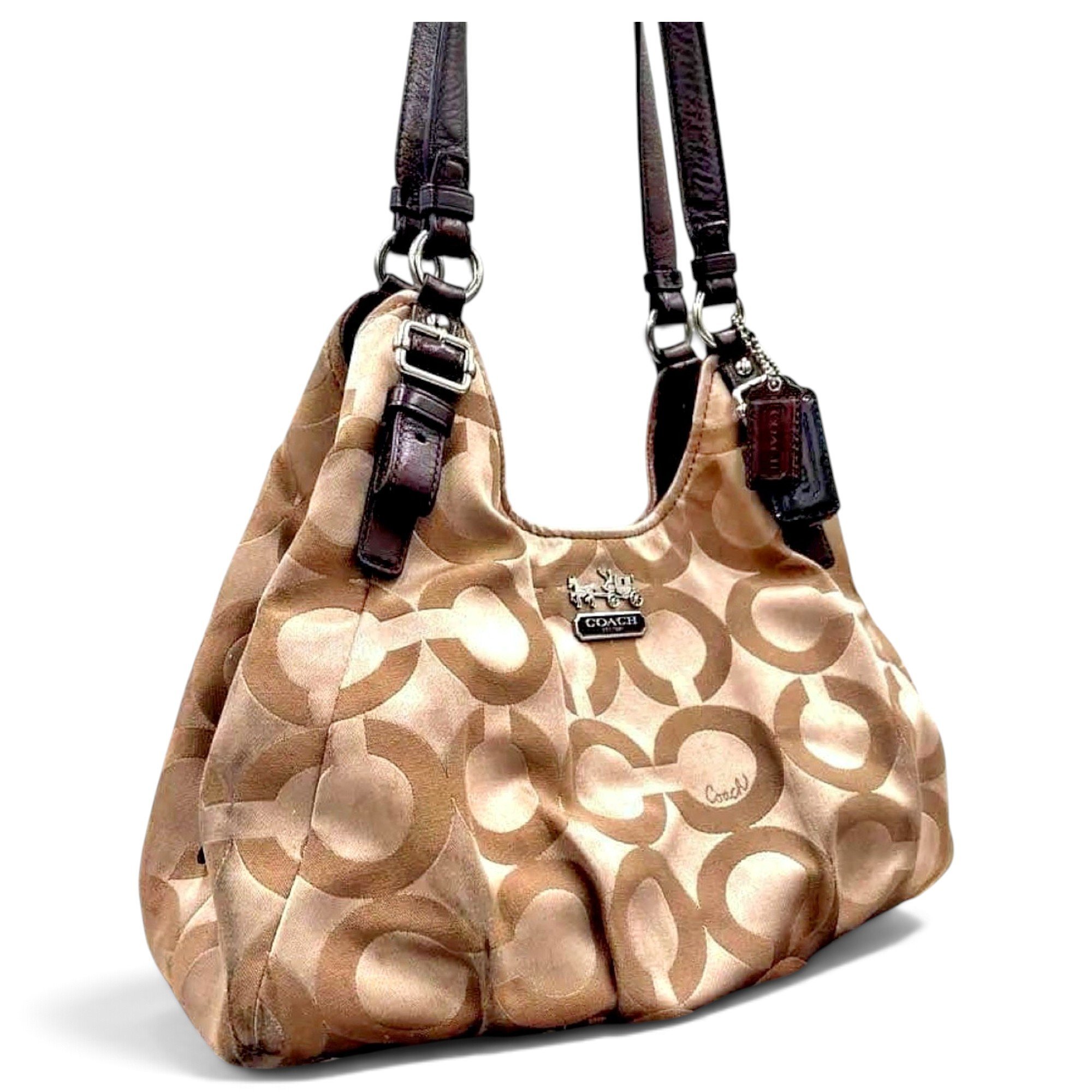 Coach Madison leather handbag