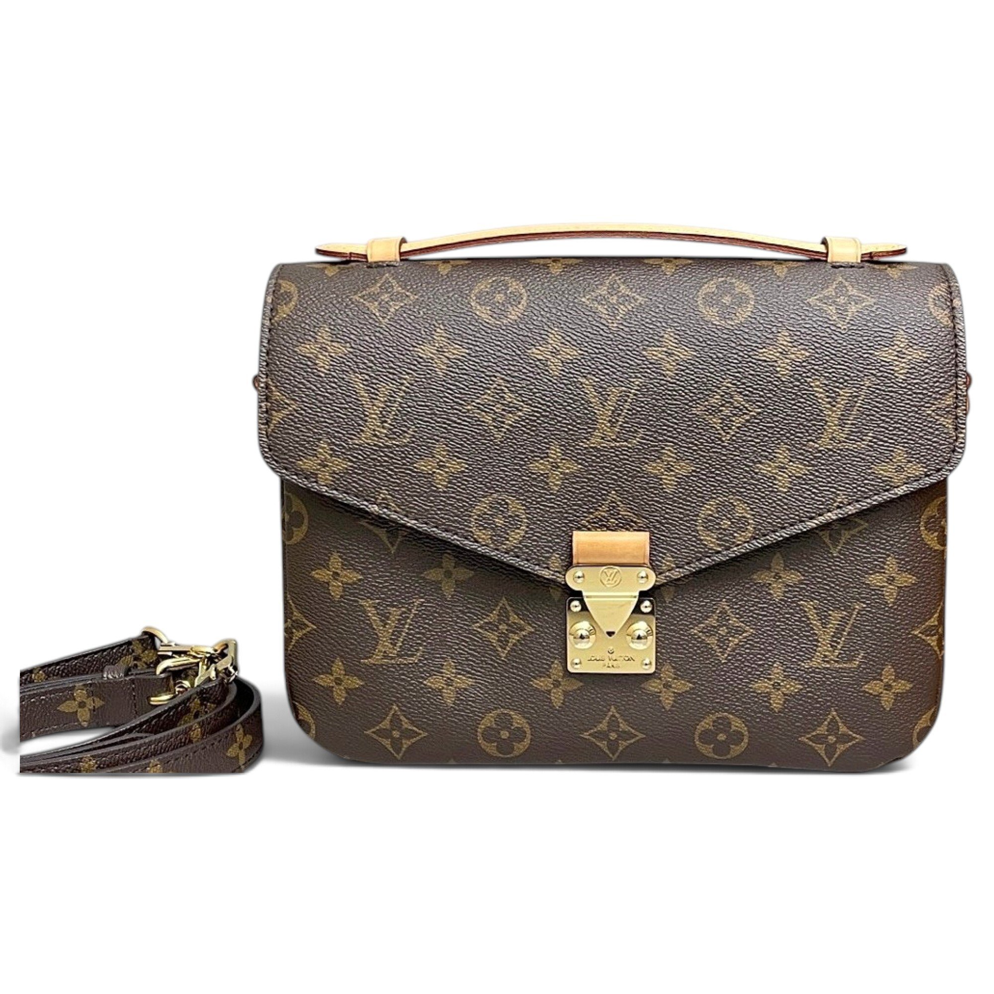 Metis leather crossbody bag