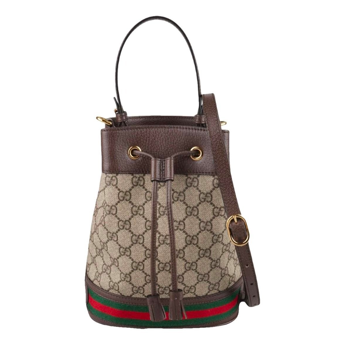 Ophidia Bucket cloth crossbody bag