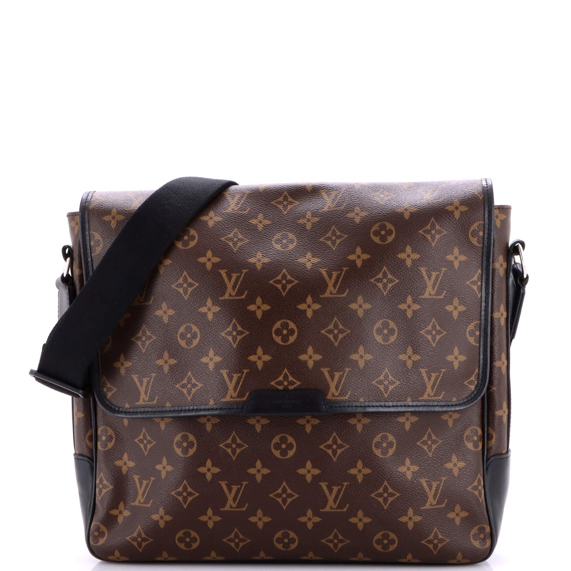 Bass Messenger Bag Macassar Monogram Canvas GM