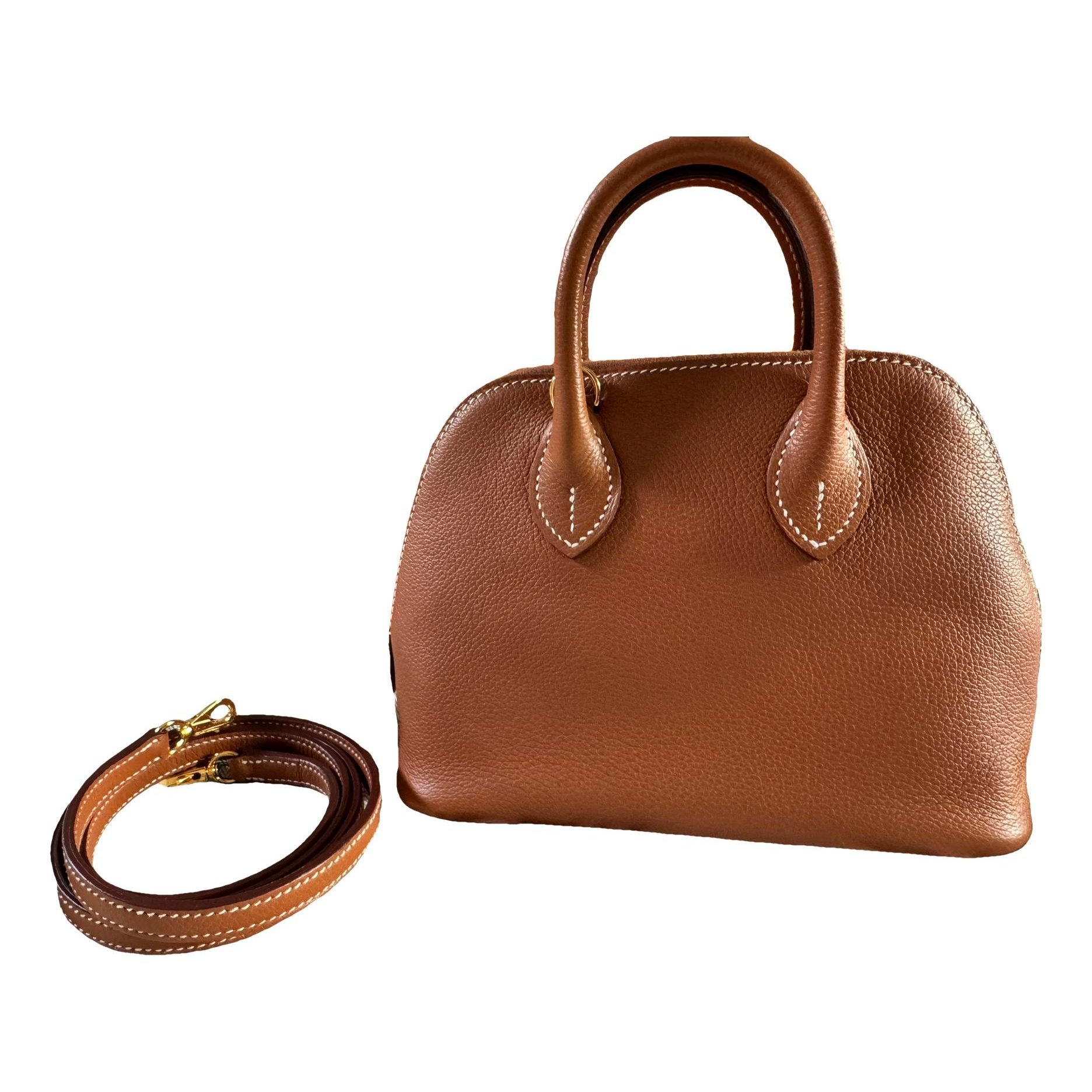 Bolide 1923 leather handbag