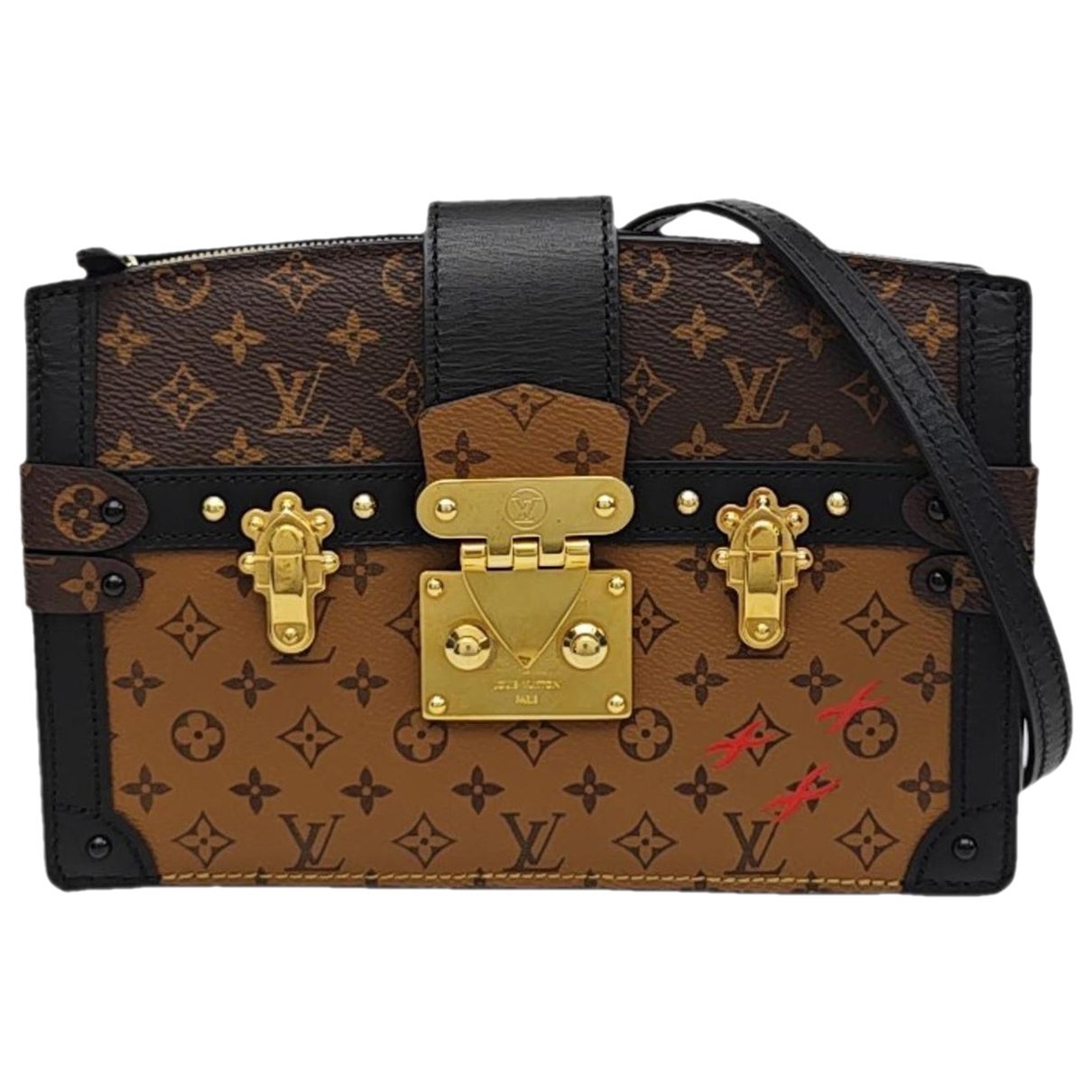 City Trunk leather crossbody bag