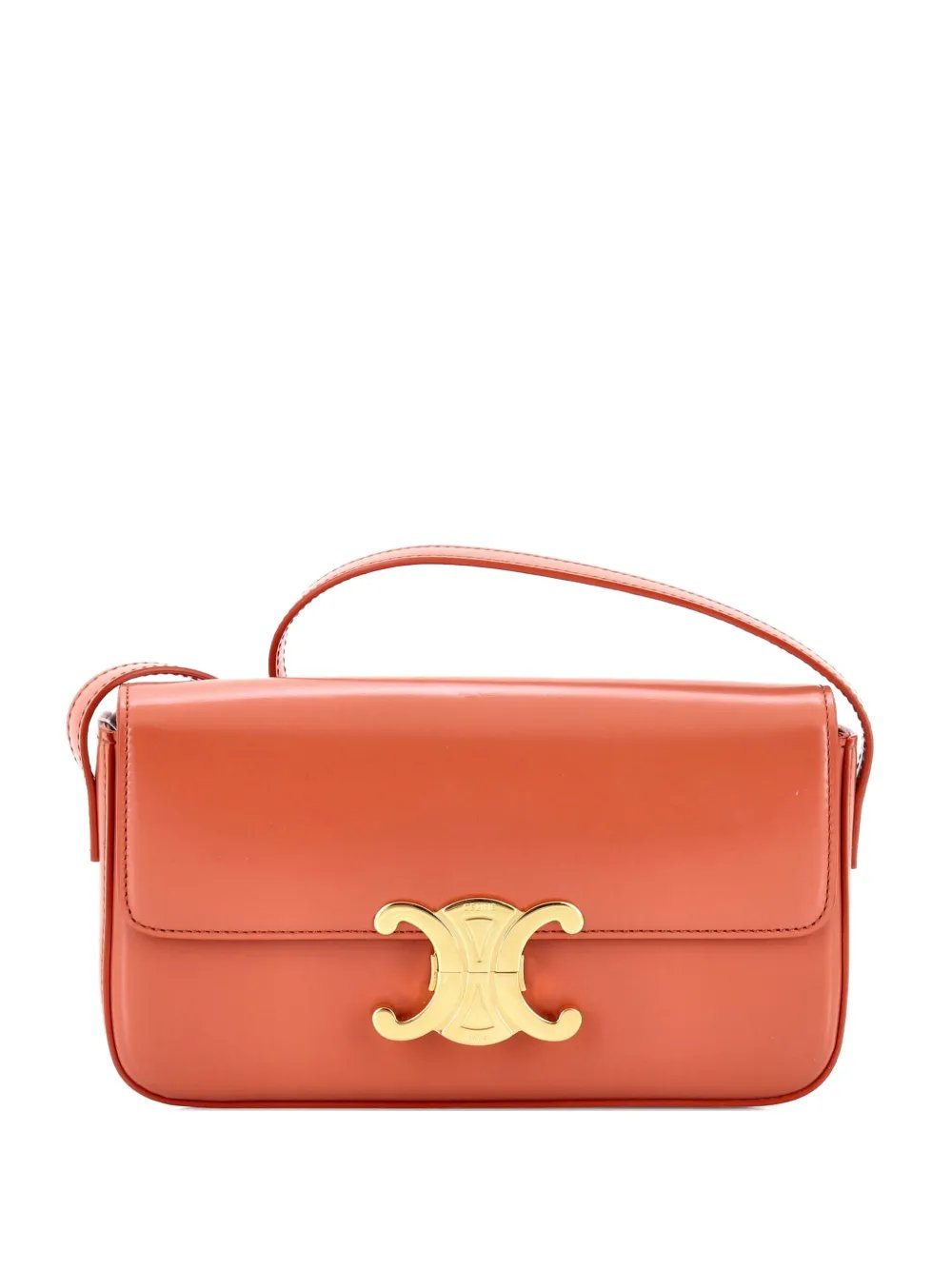 Triomphe East-West Smooth Calfskin shoulder bag