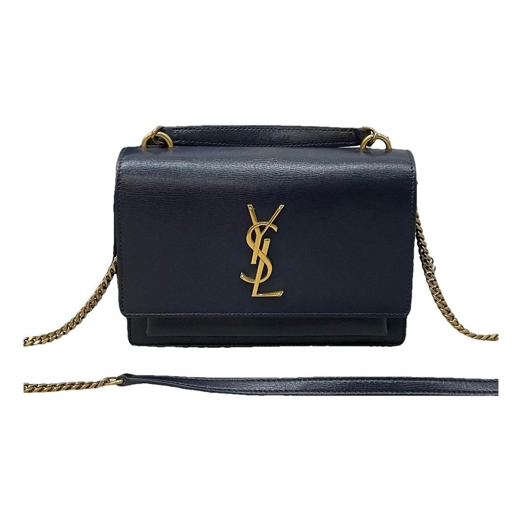 Sunset leather crossbody bag
