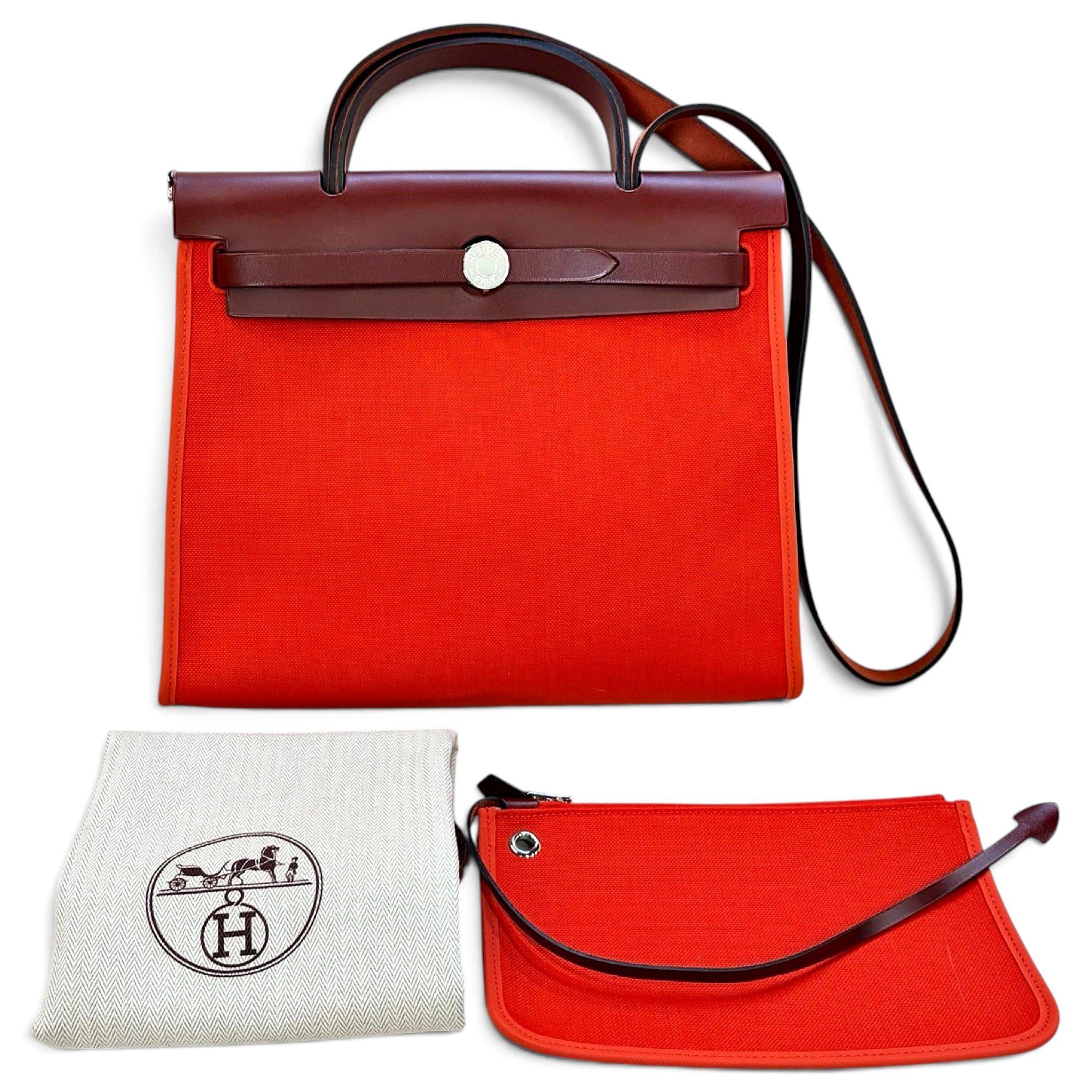 Herbag Zip leather handbag