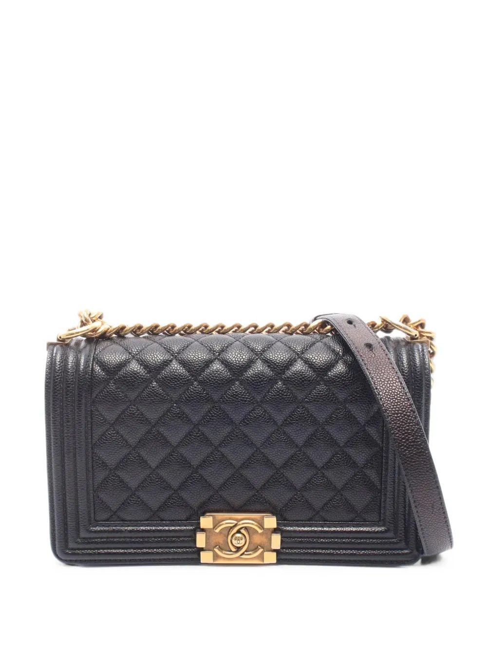 2014-2015 Boy Chanel quilted shoulder bag