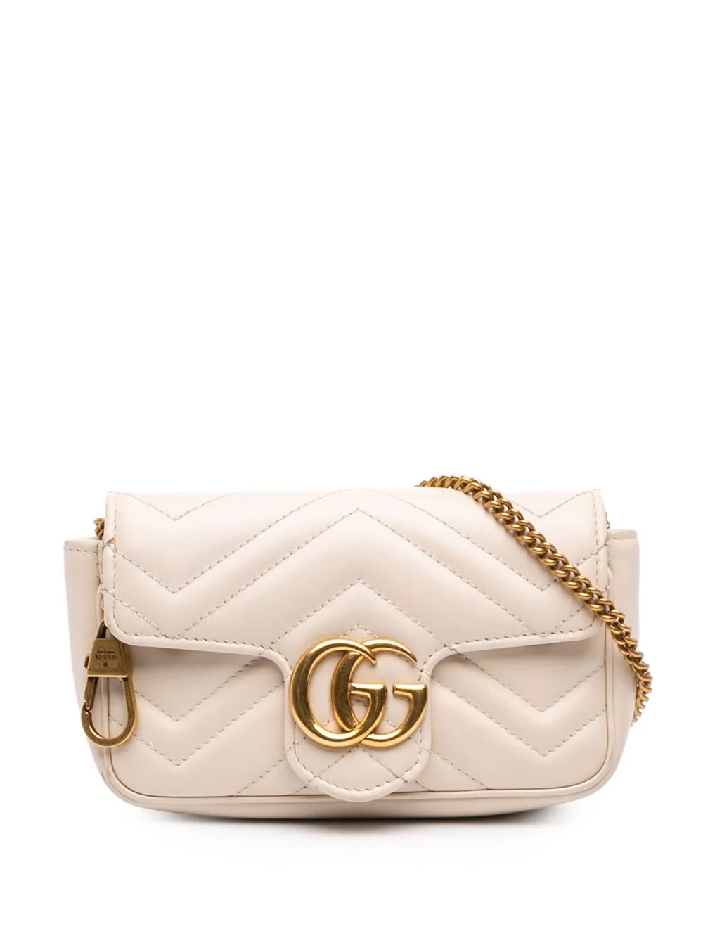 2016-2026 Mini GG Marmont Matelasse Calfskin Flap crossbody bag