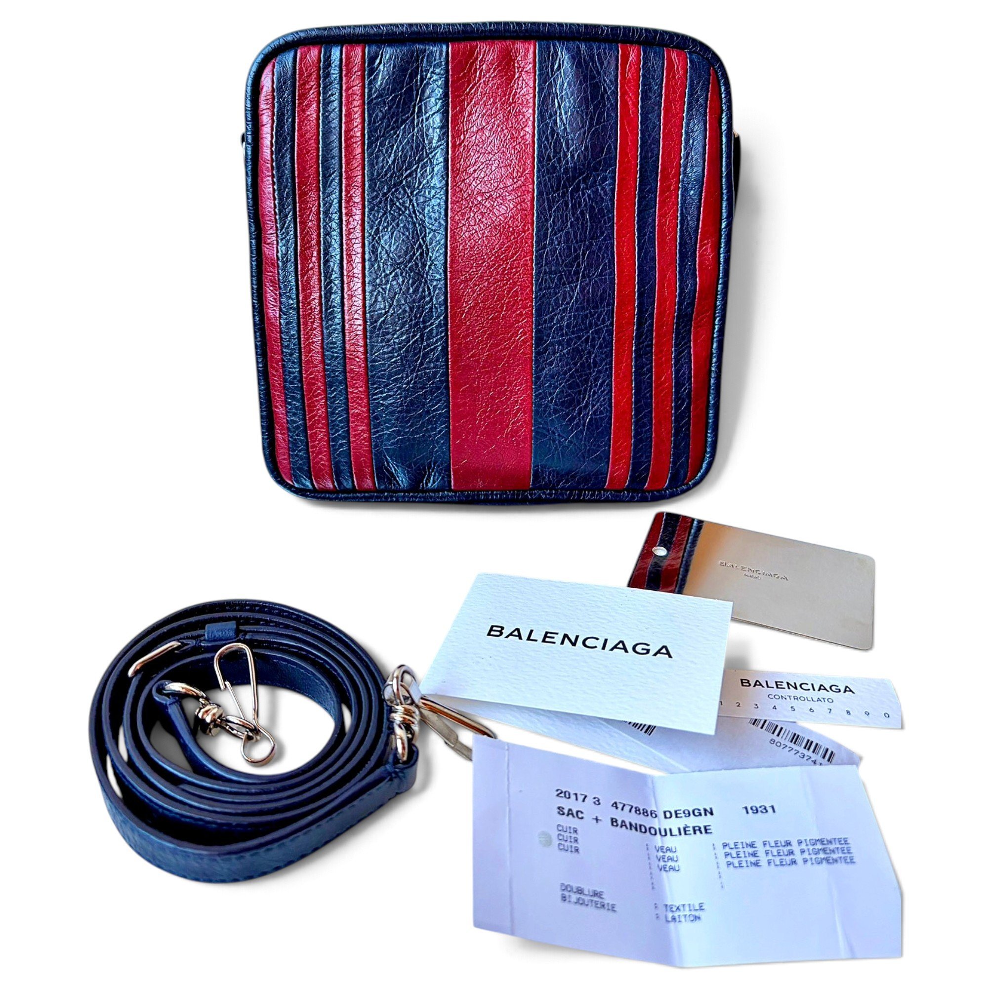 Leather crossbody bag