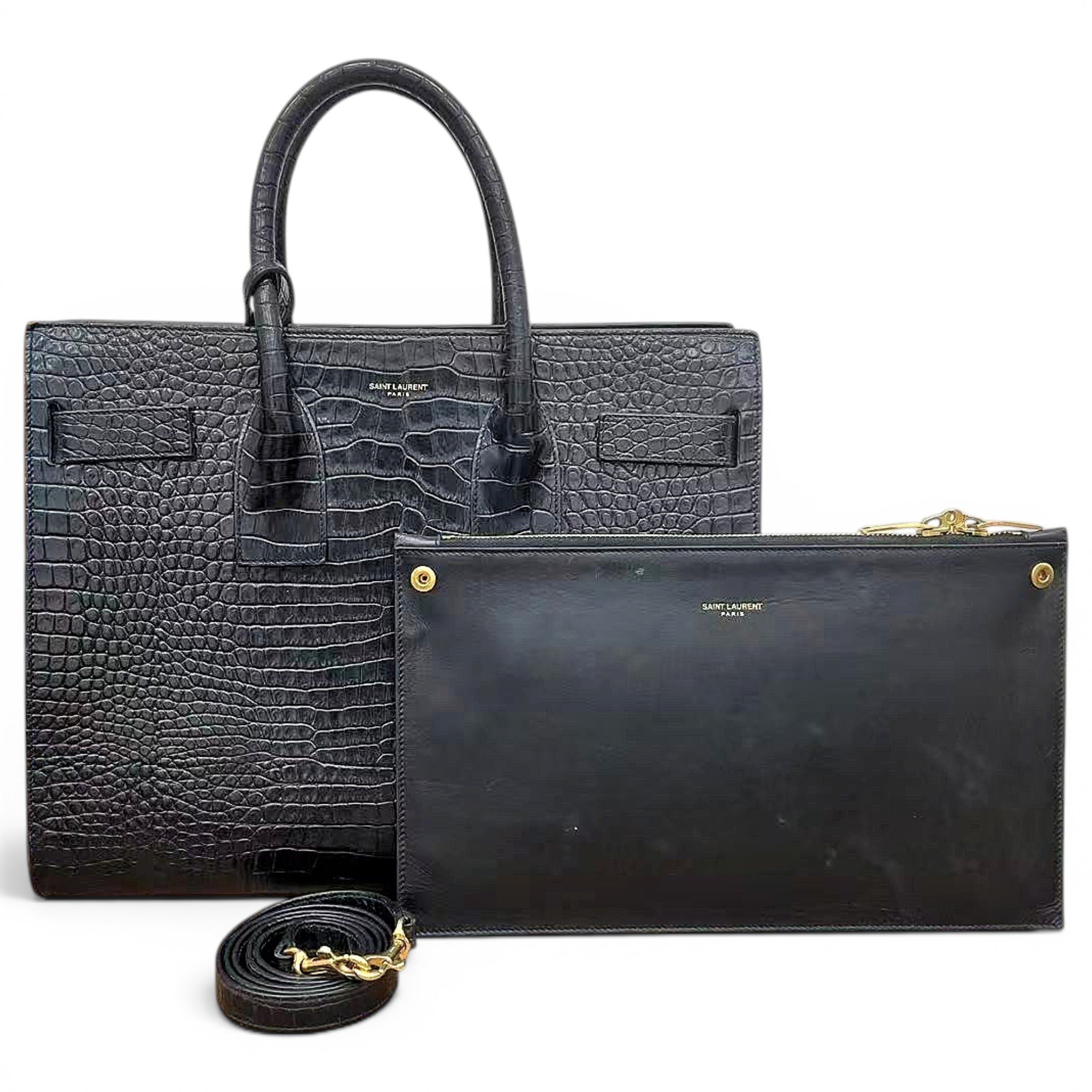Sac de Jour leather handbag