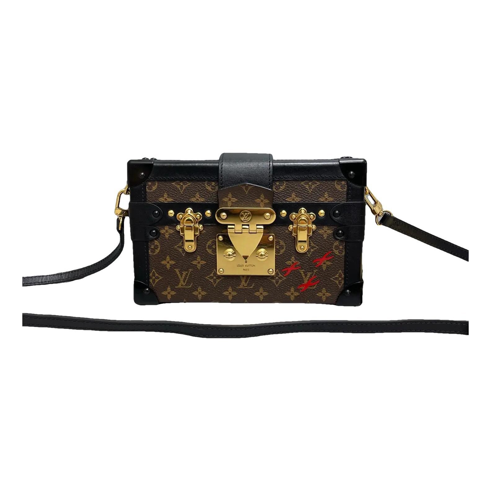 Petite Malle vinyl handbag