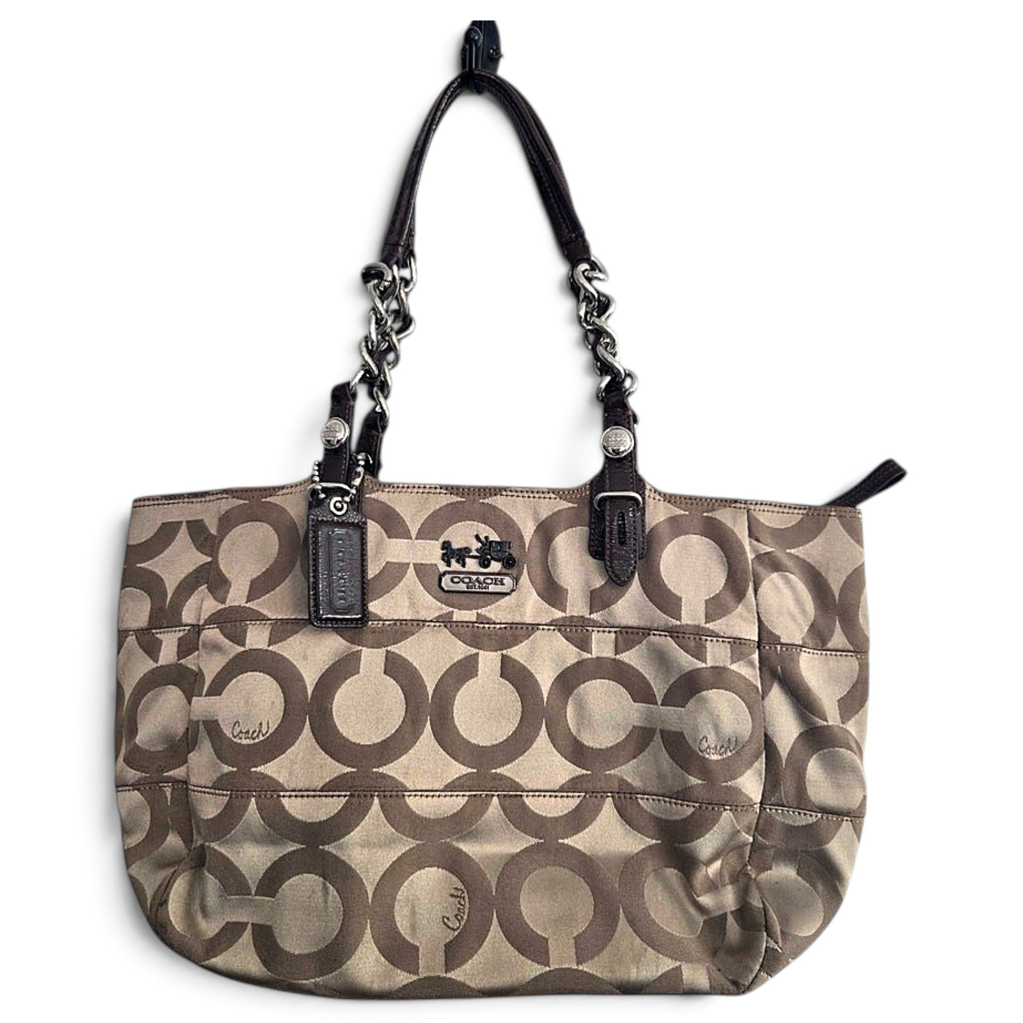 Madison leather satchel