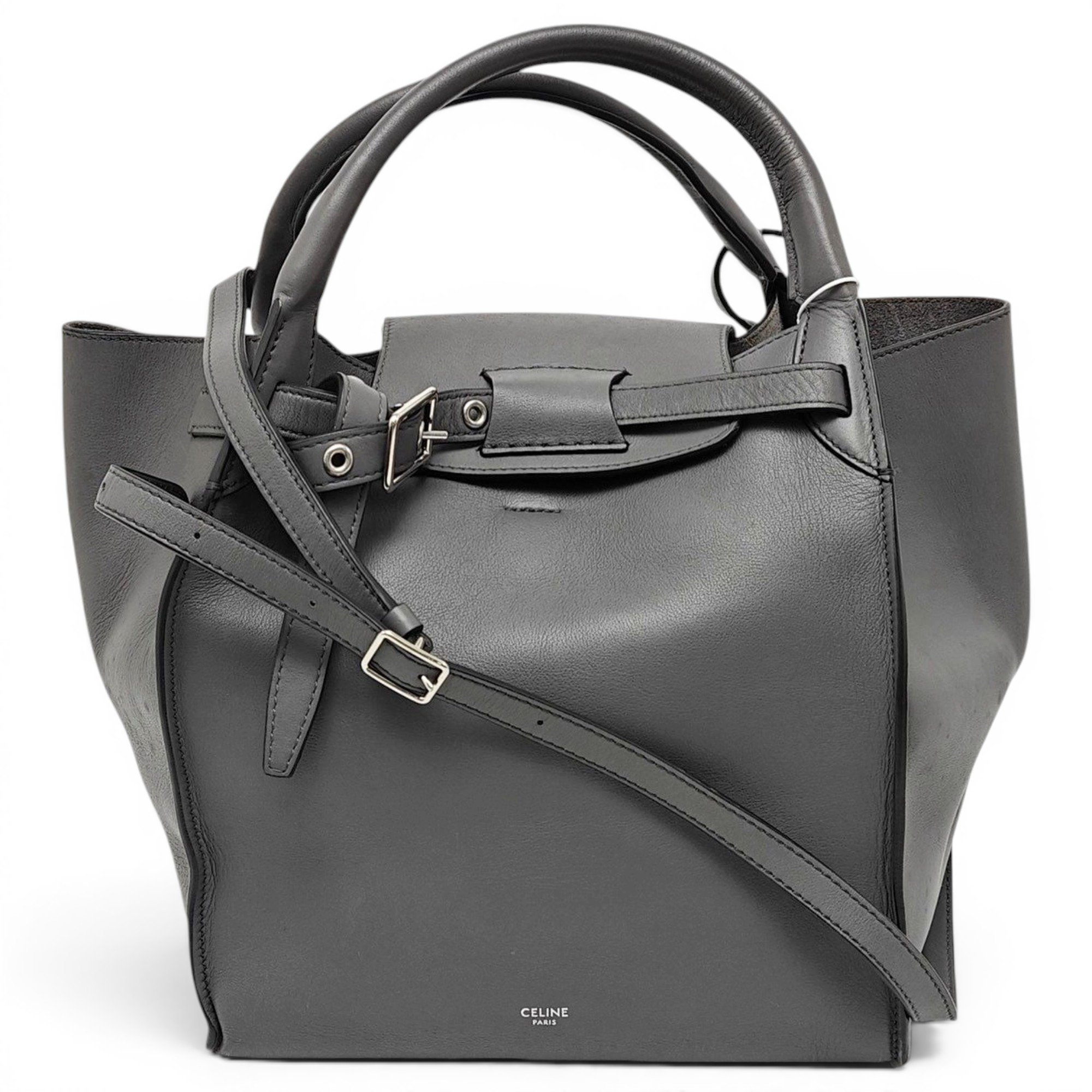 Big Bag leather handbag