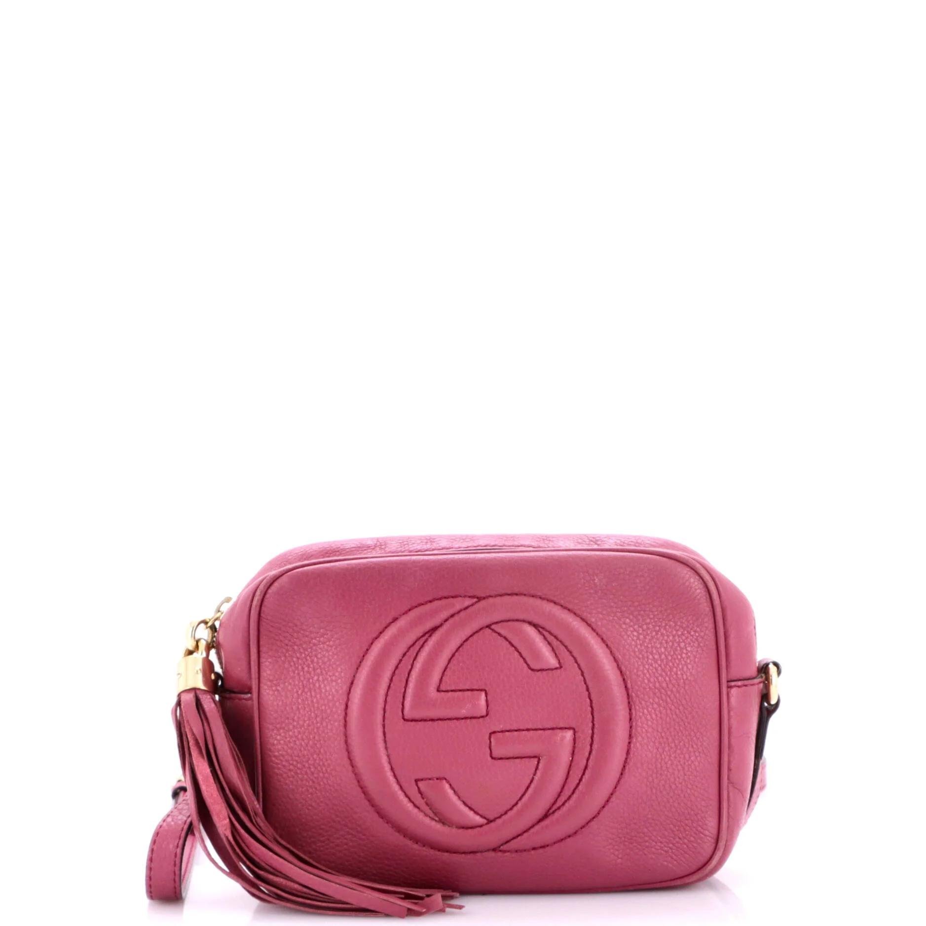 Leather crossbody bag