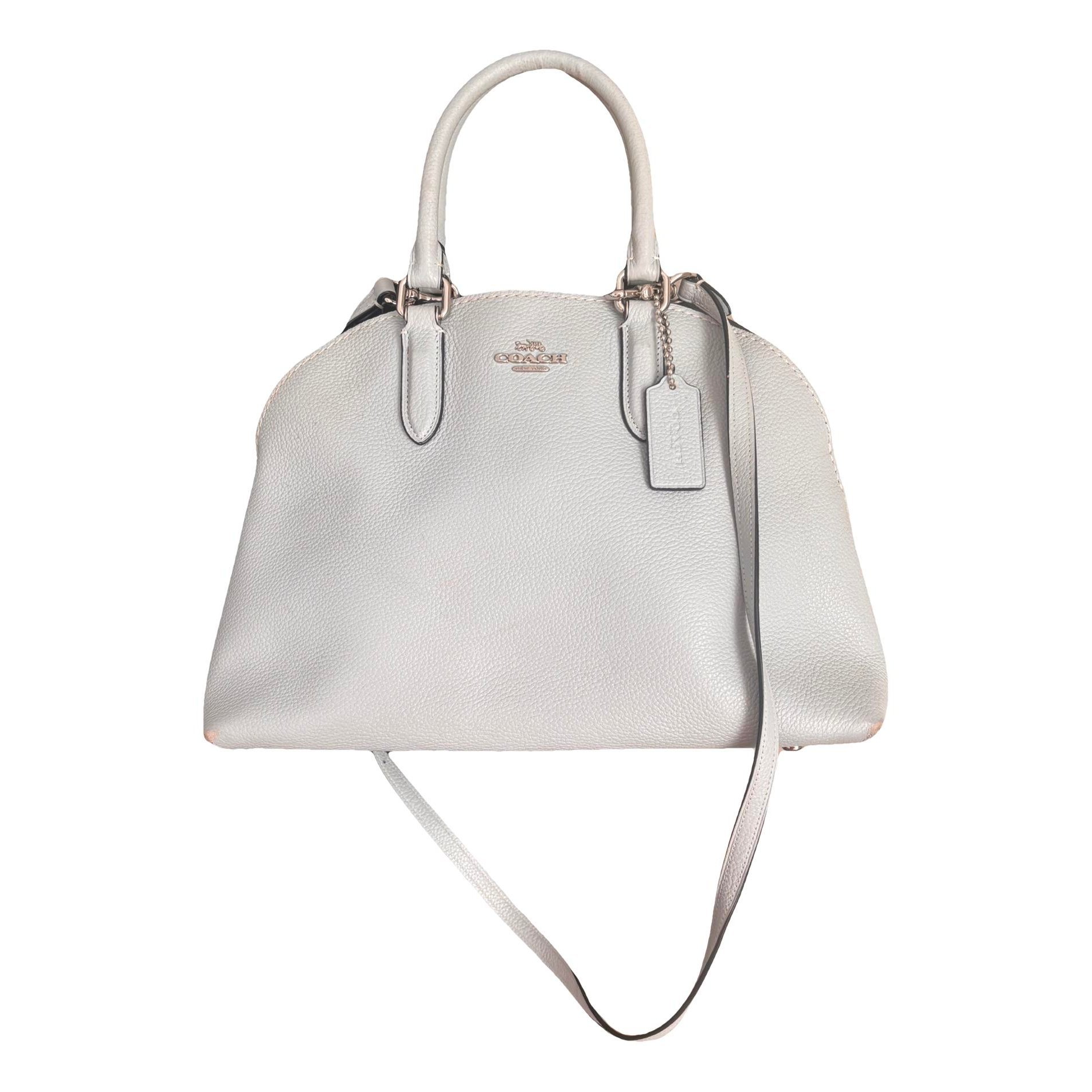 Leather satchel