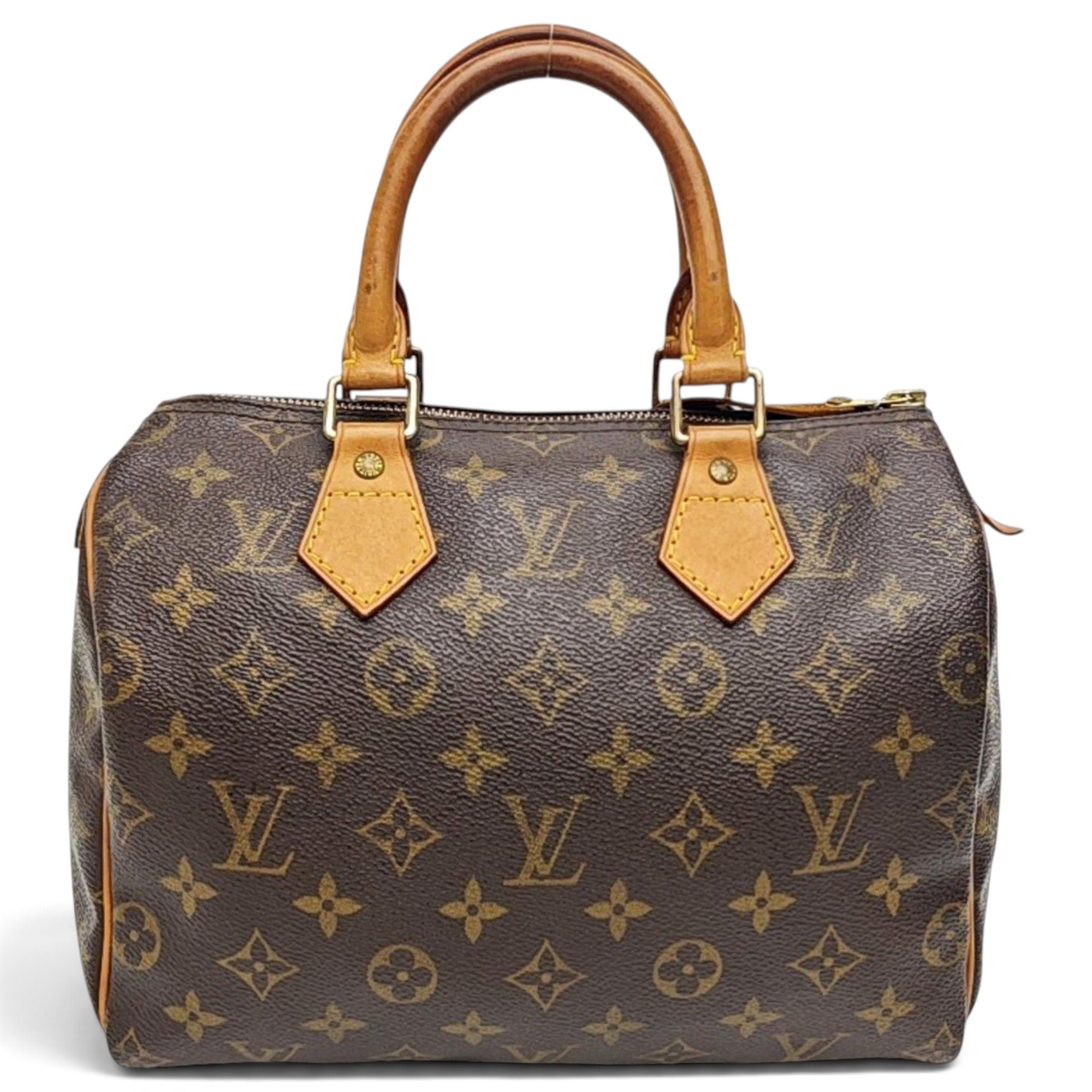 Nano Speedy / Mini HL leather handbag