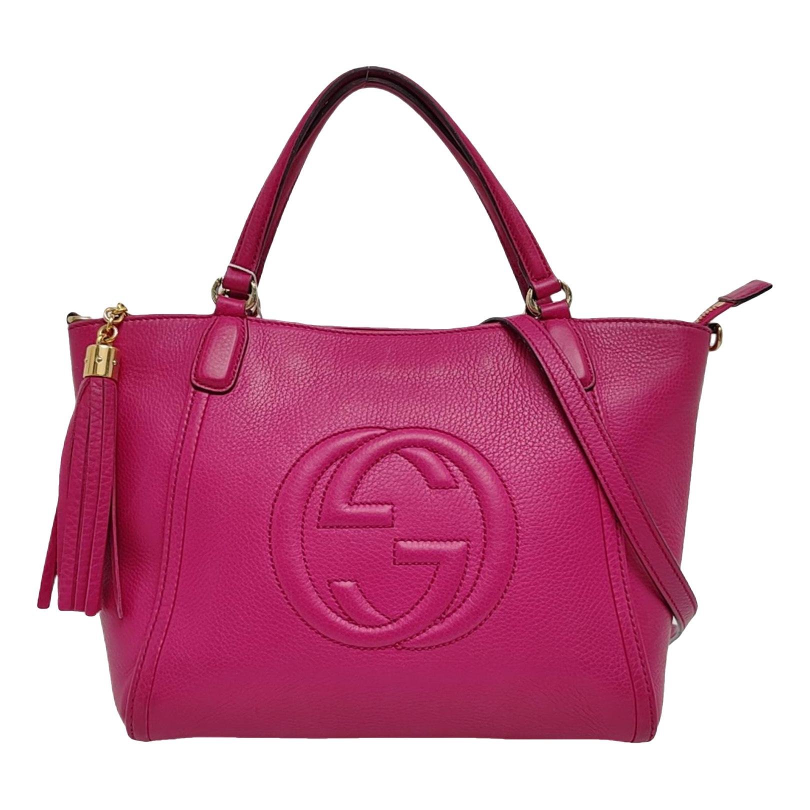 Soho Top Handle leather handbag