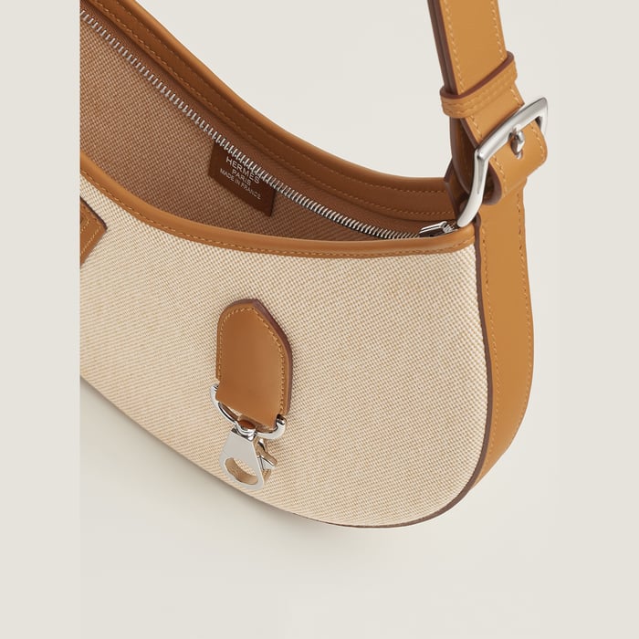 P'tit Arcon Toile & Cuir Bag