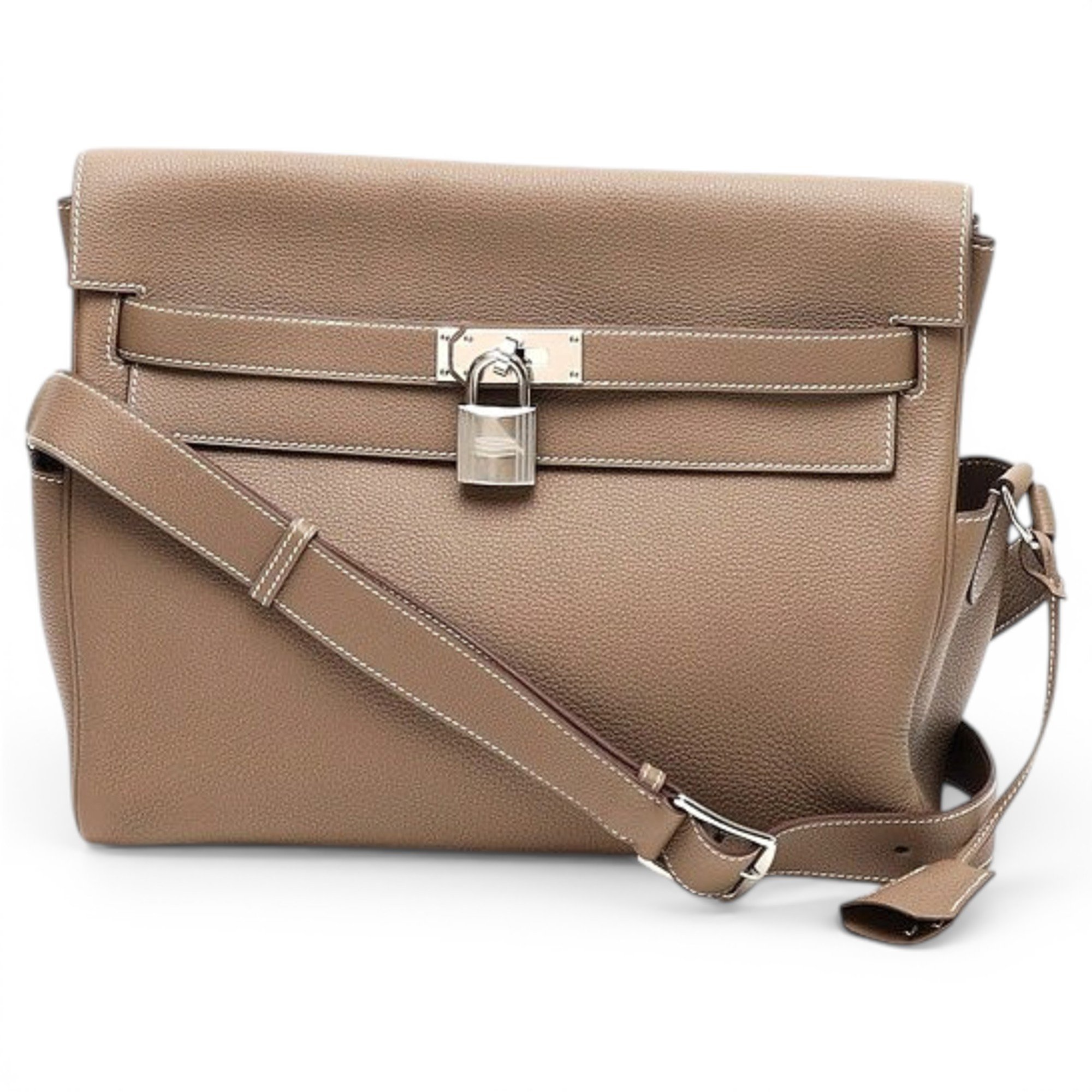 Leather crossbody bag