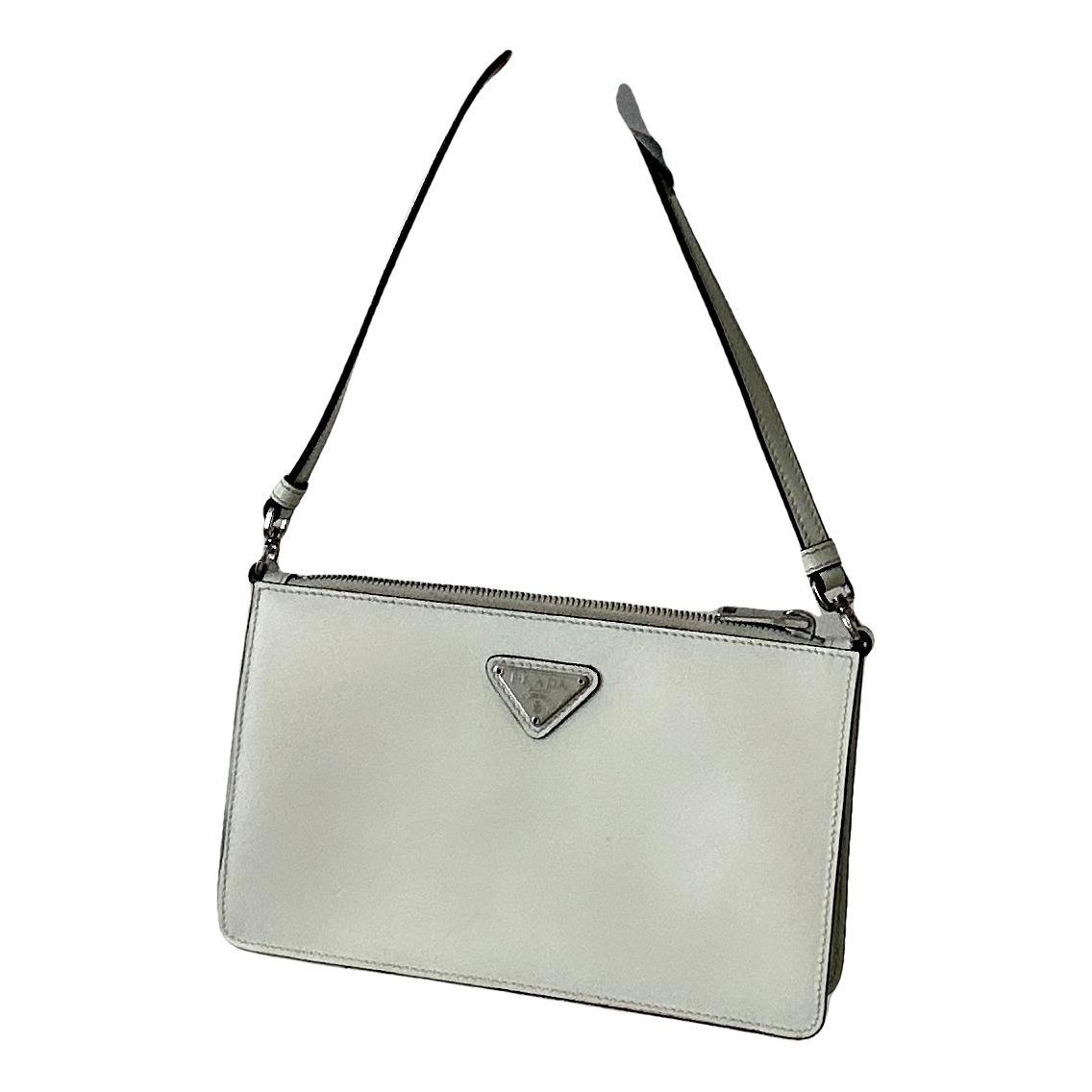 Re-edition leather handbag