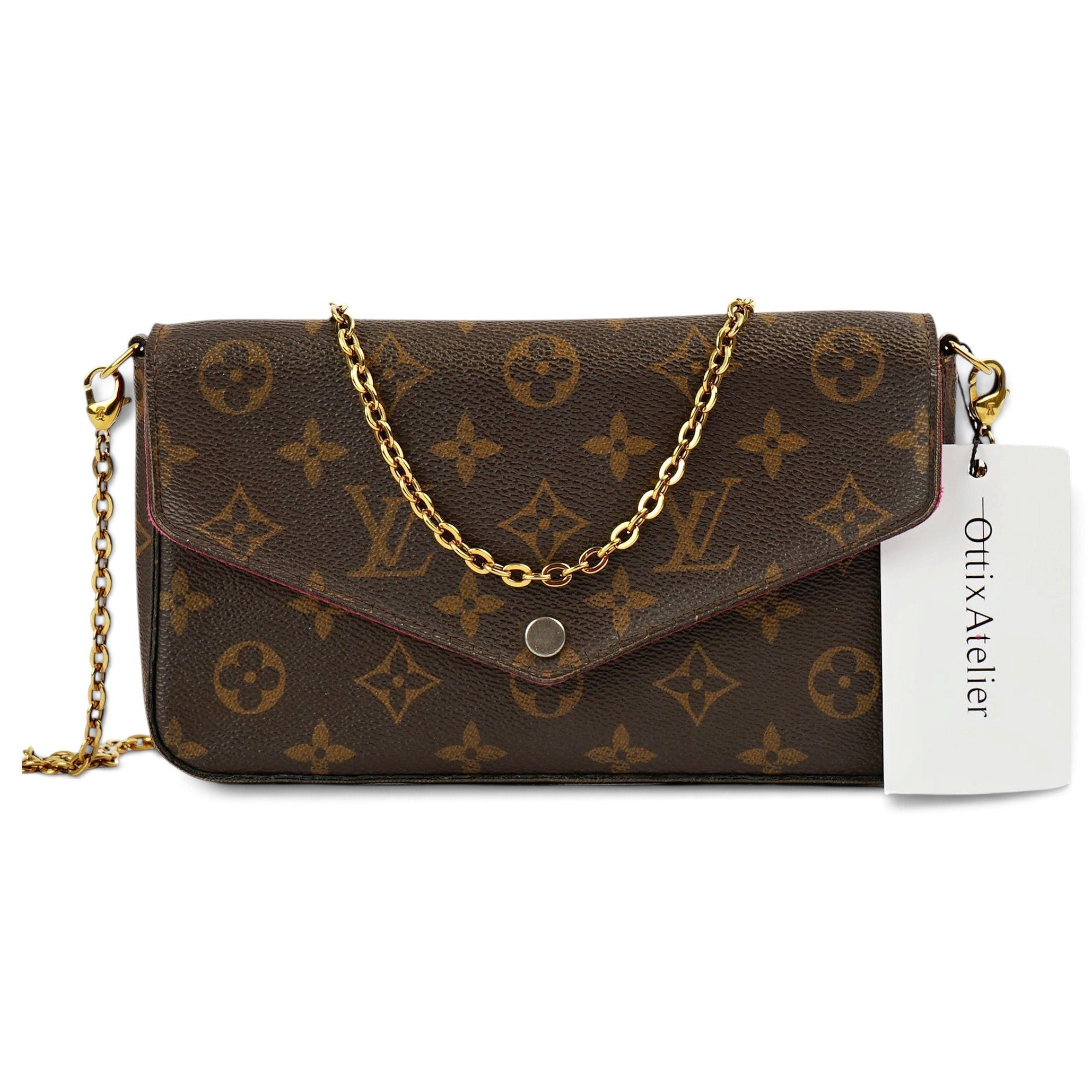Félicie leather handbag