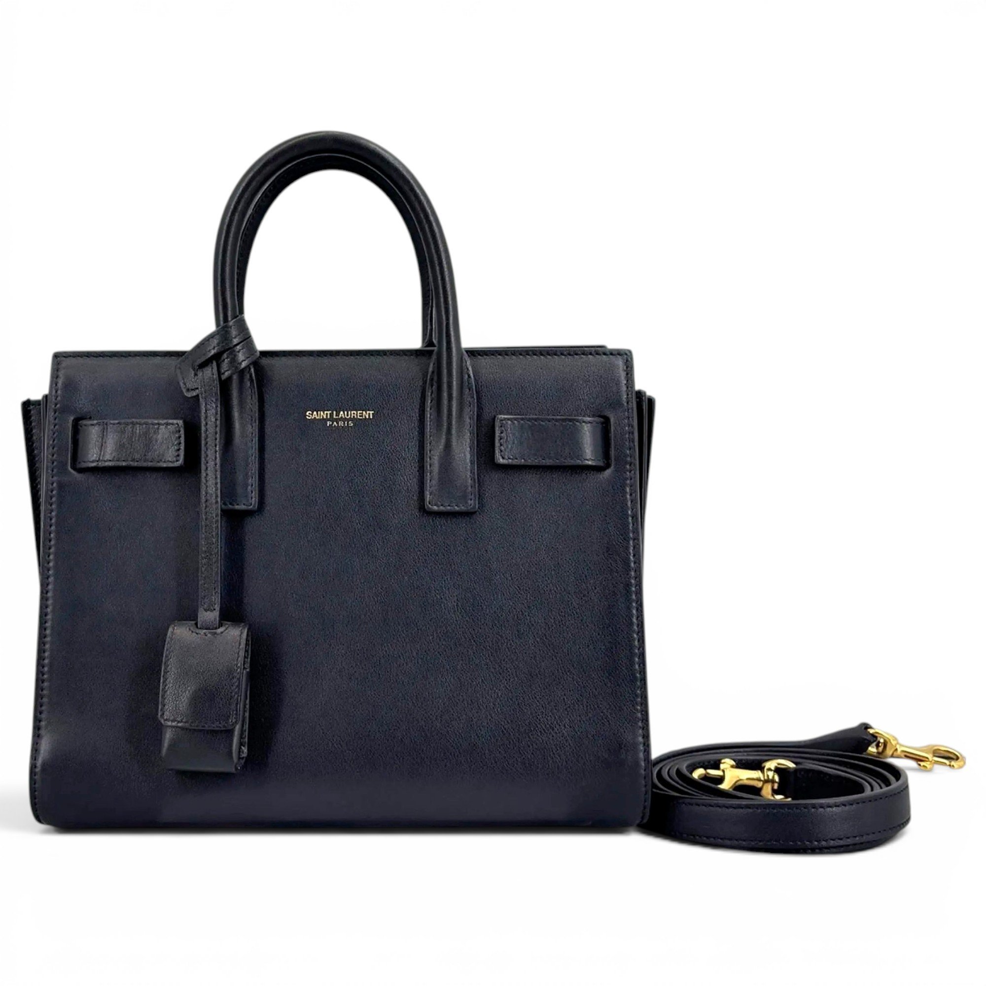 Sac de Jour leather crossbody bag