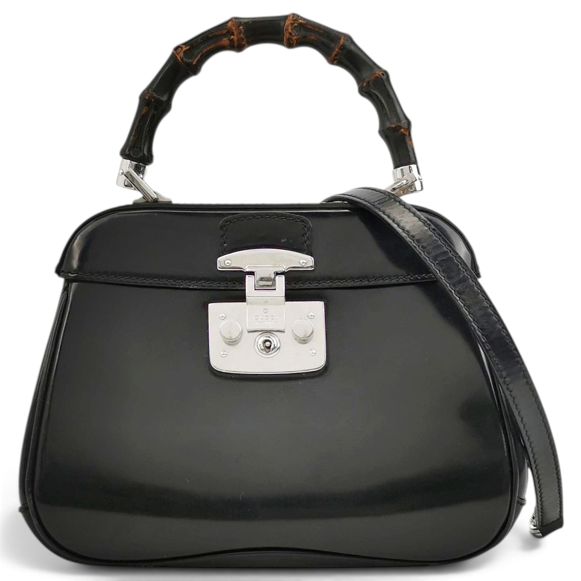 Lady Lock leather handbag