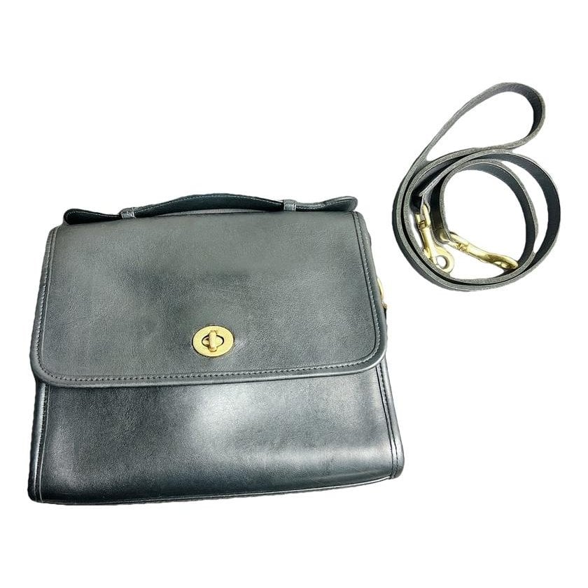 Signature Sufflette leather handbag