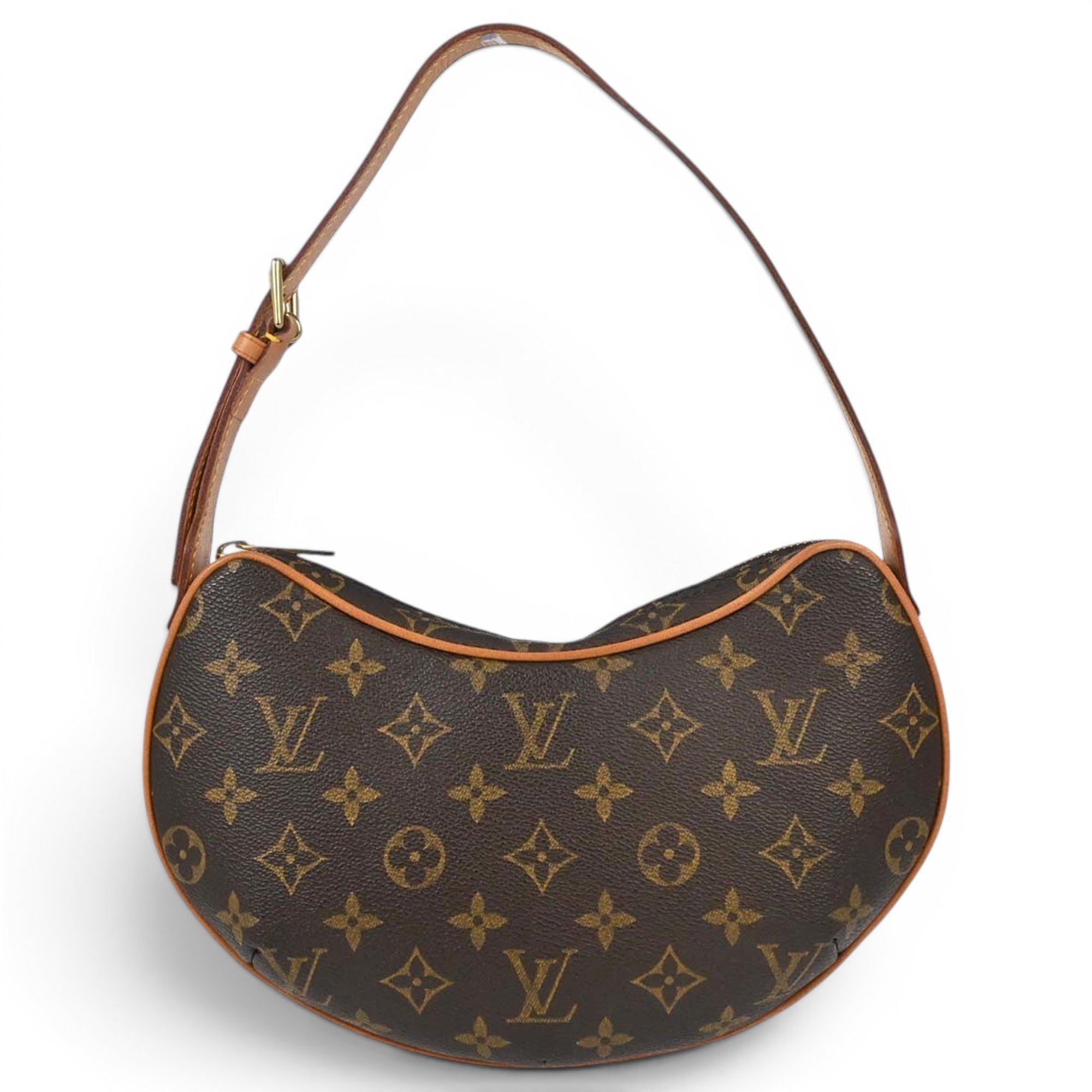 Croissant cloth handbag