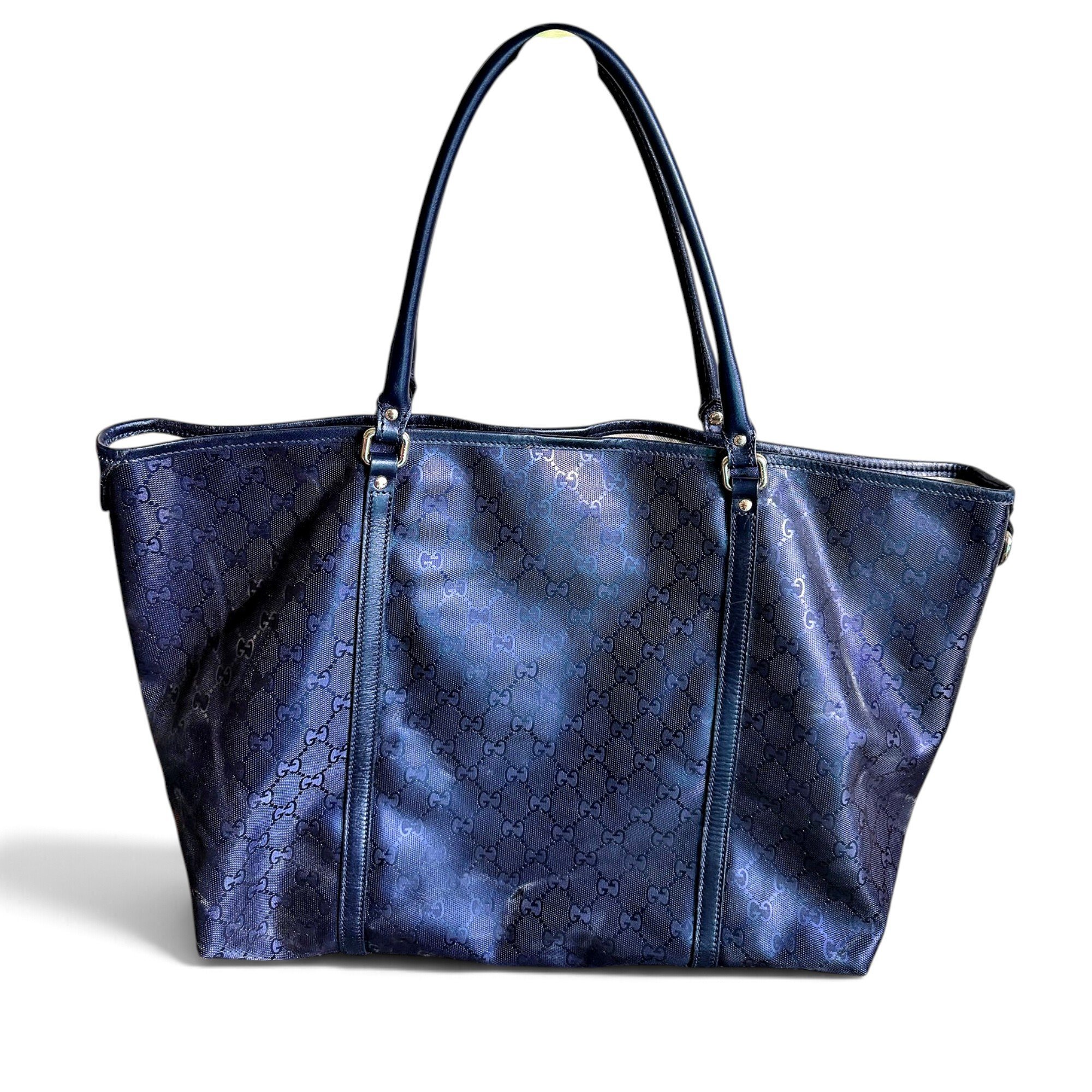 Leather tote