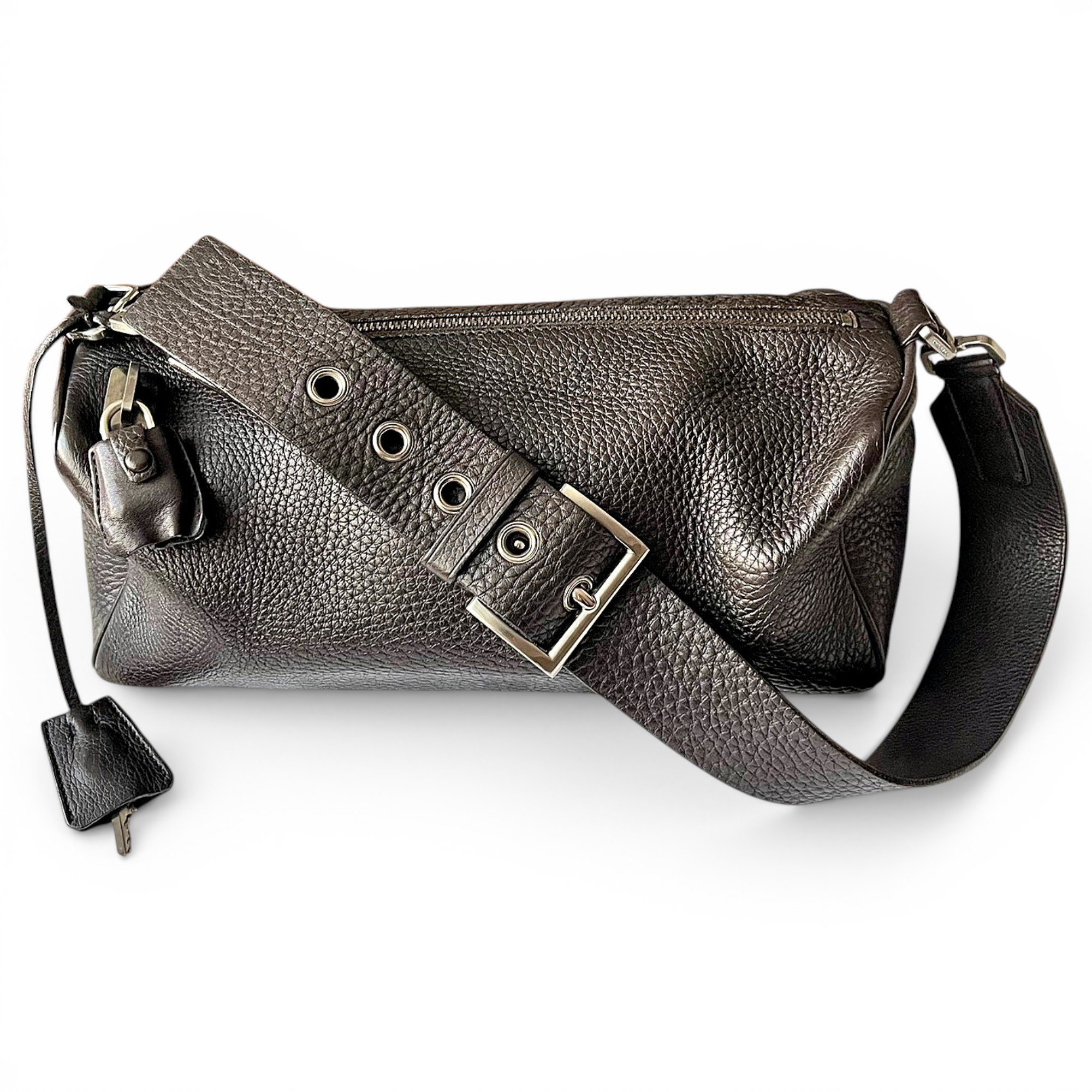 Leather handbag