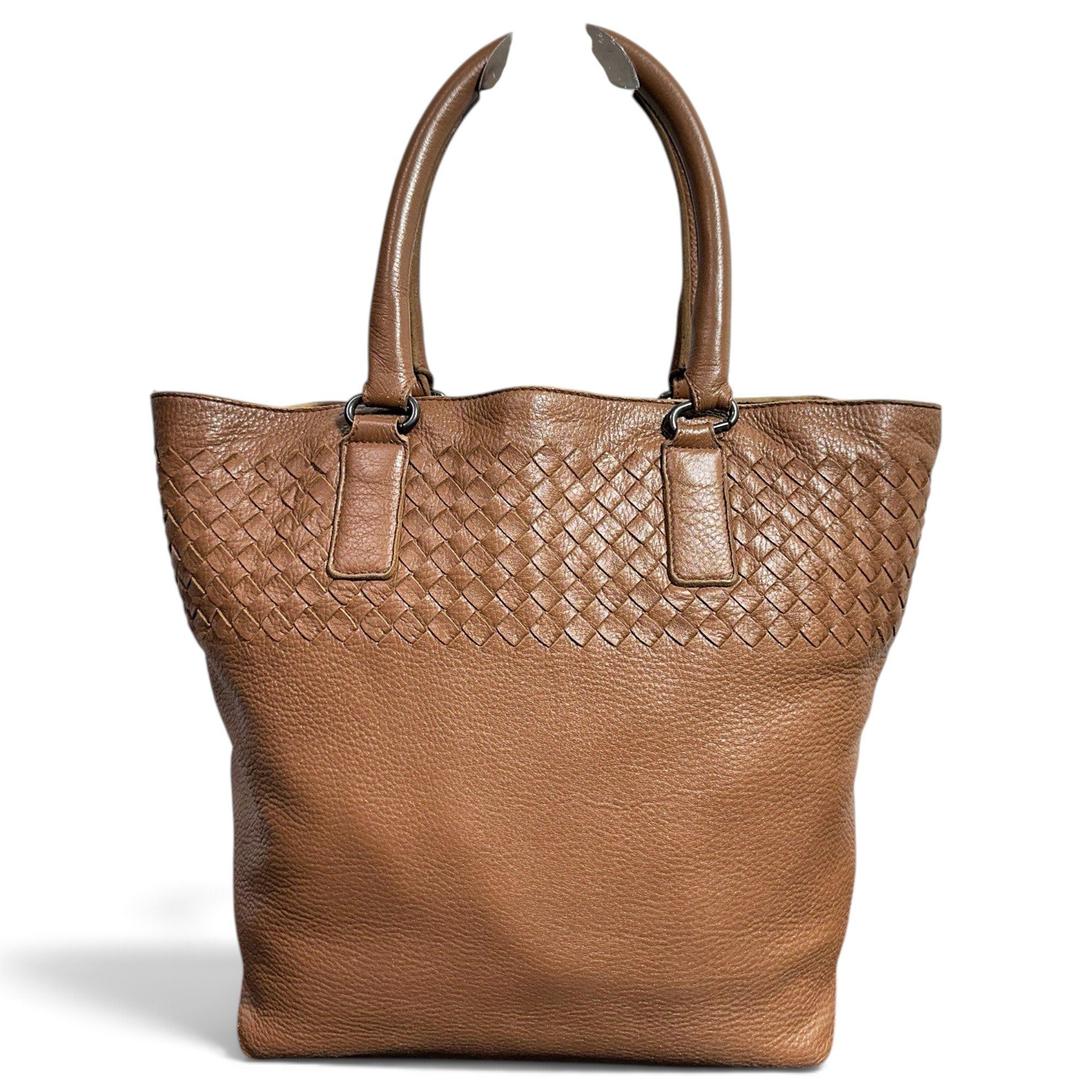 Leather tote