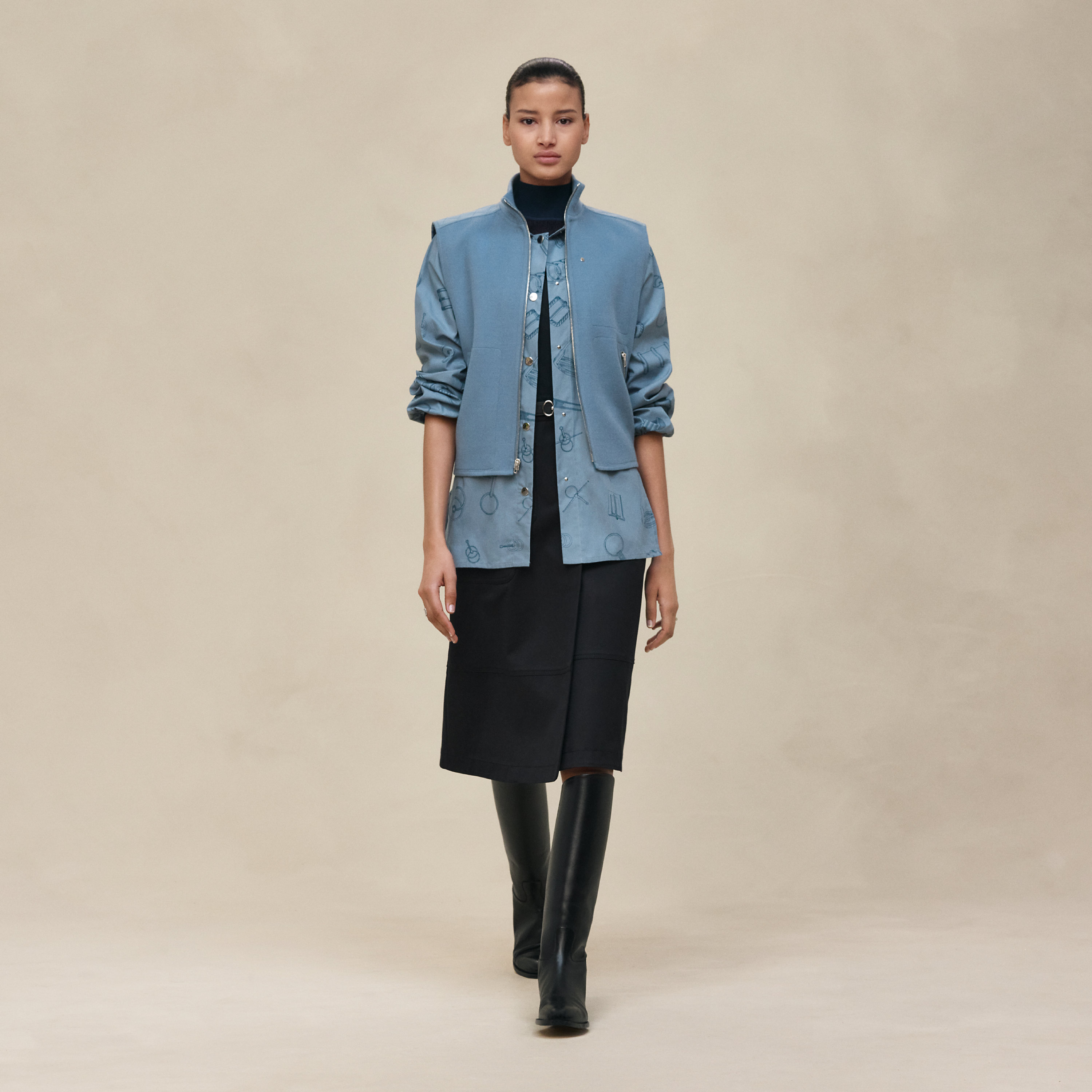 "Chaine d'Ancre" sleeveless vest