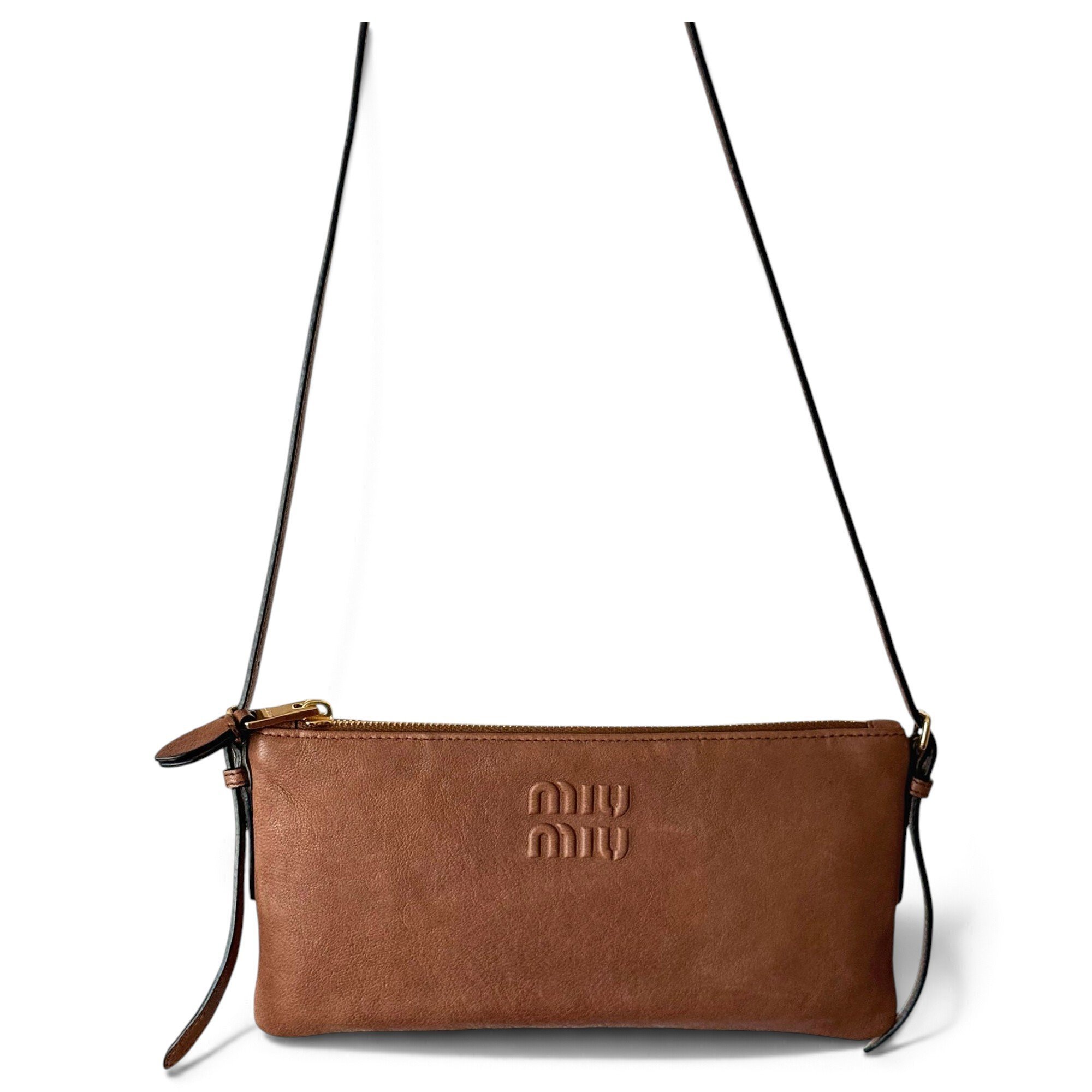 Leather crossbody bag
