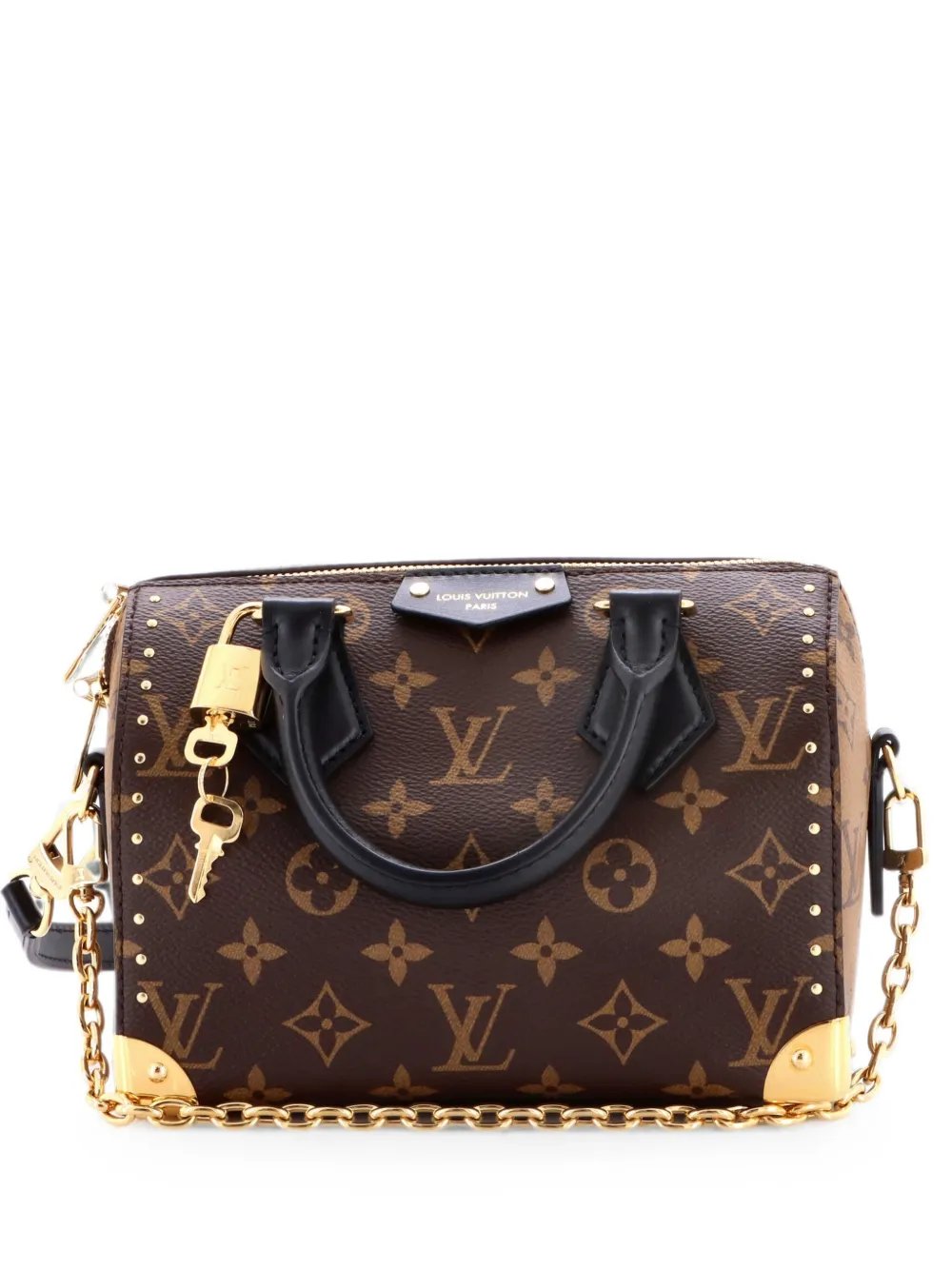 Speedy Trunk Bag Reverse Monogram Canvas 20 satchel