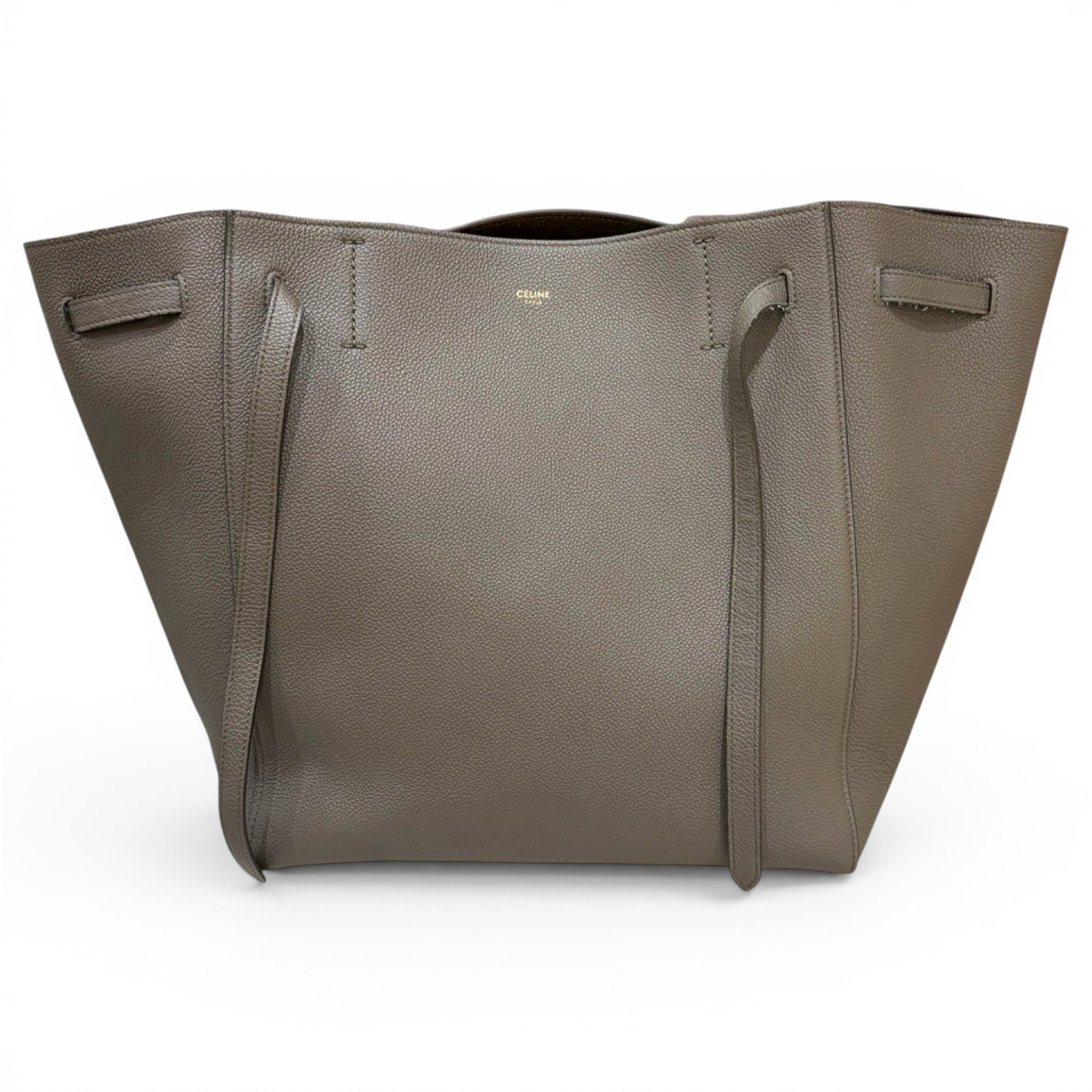 Cabas leather tote
