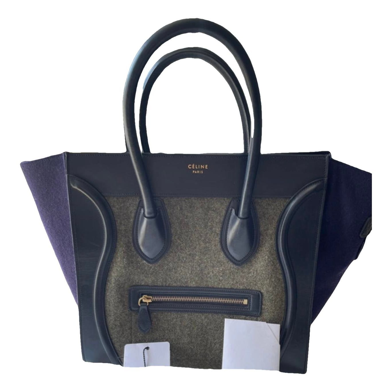 Luggage leather handbag