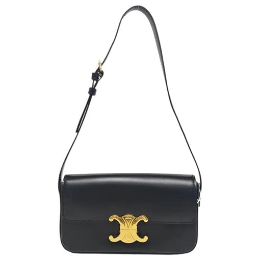 Triomphe leather handbag