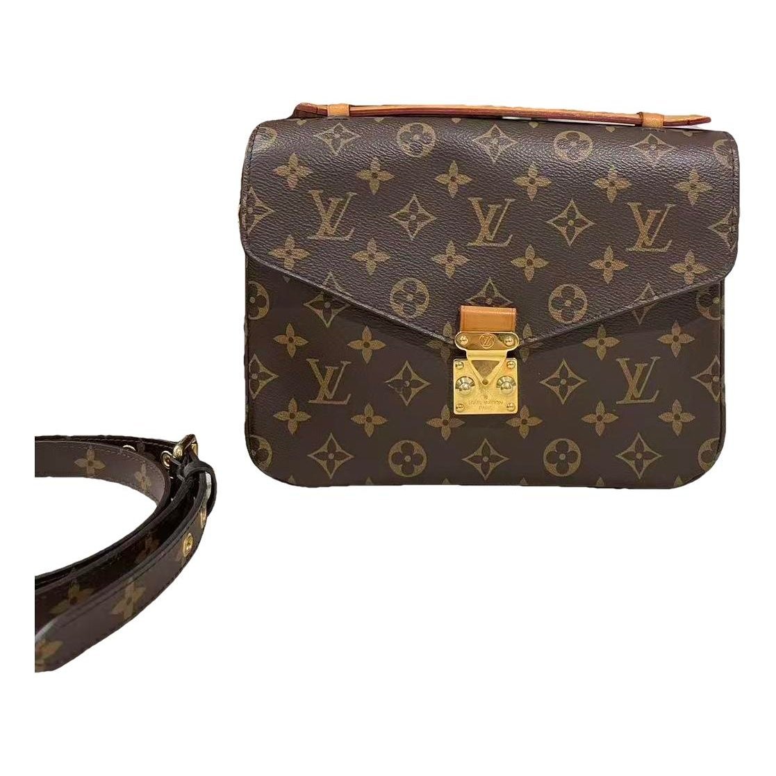 Metis leather crossbody bag