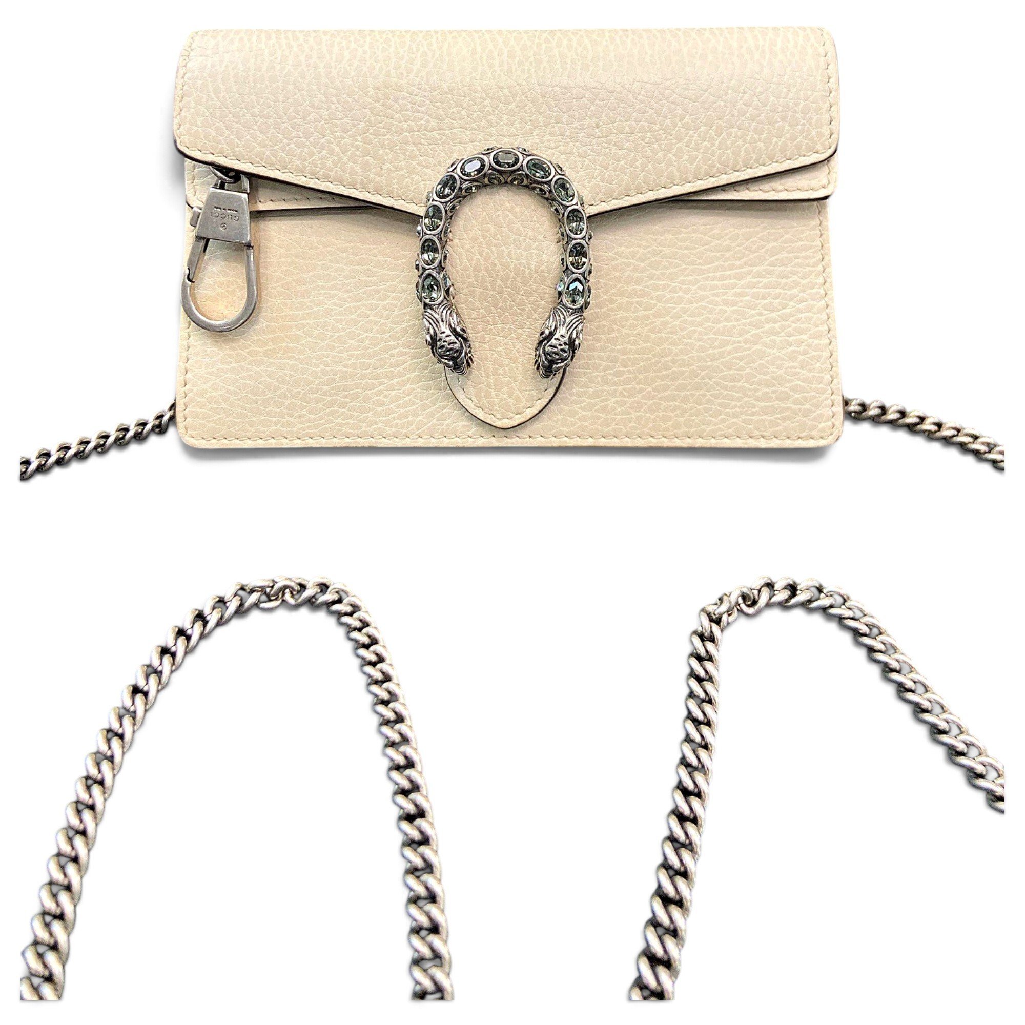 Dionysus Super Mini leather crossbody bag