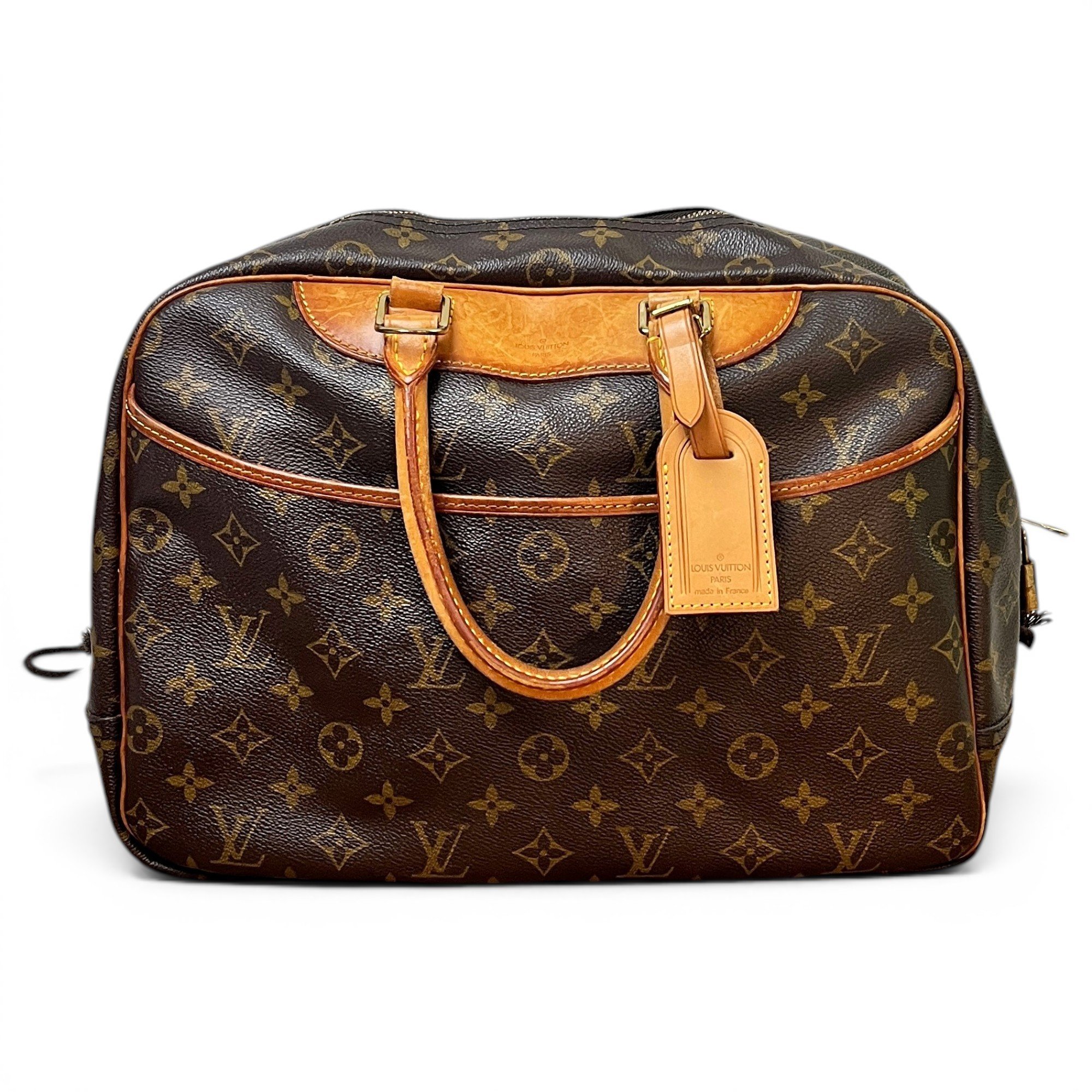 Deauville leather handbag