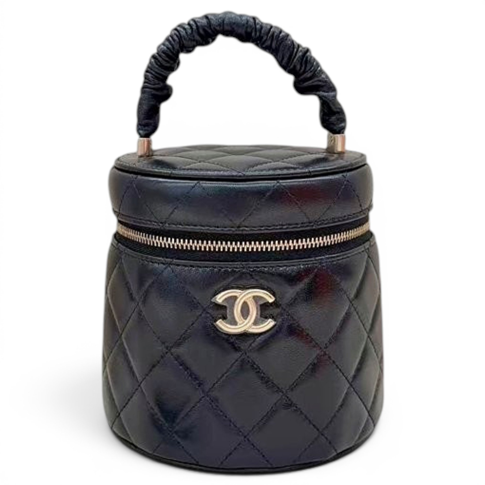 Trendy CC Vanity leather handbag