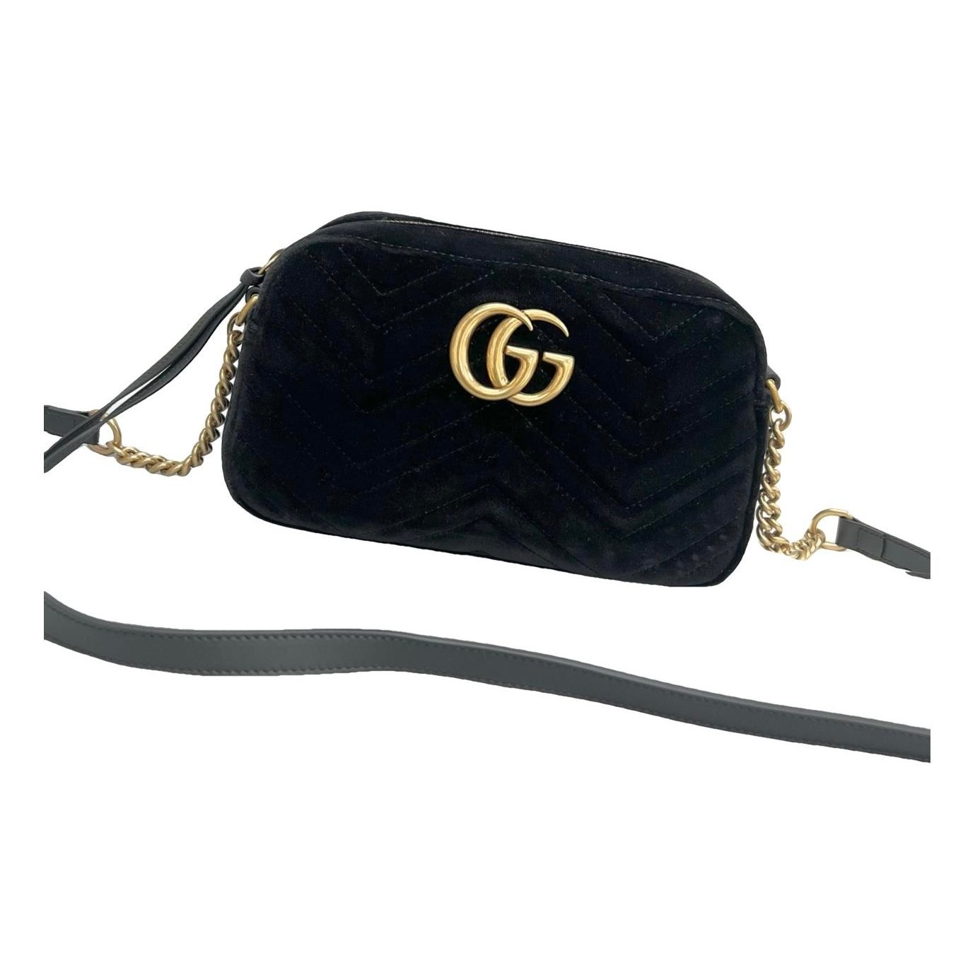 GG Marmont velvet handbag