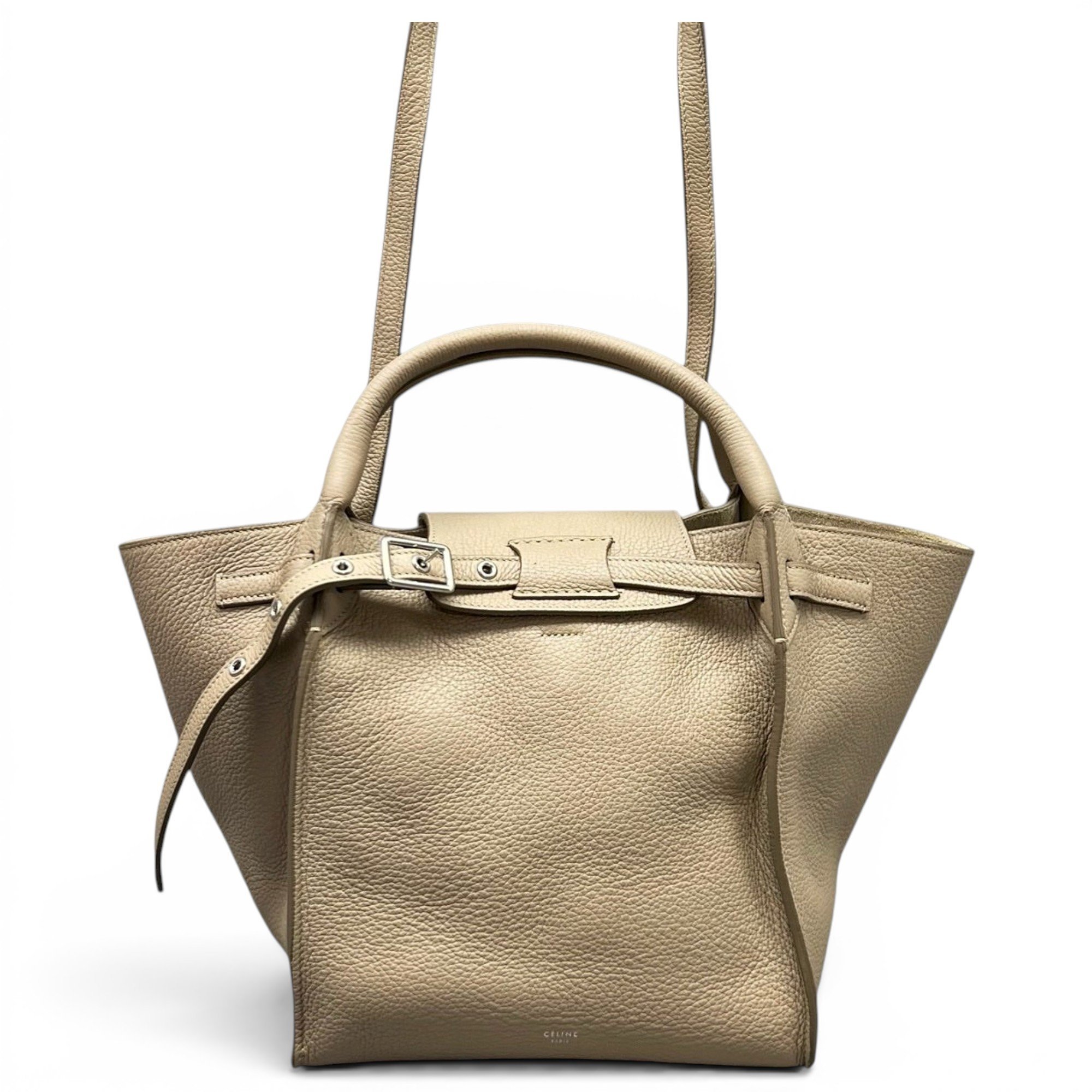 Big Bag leather handbag