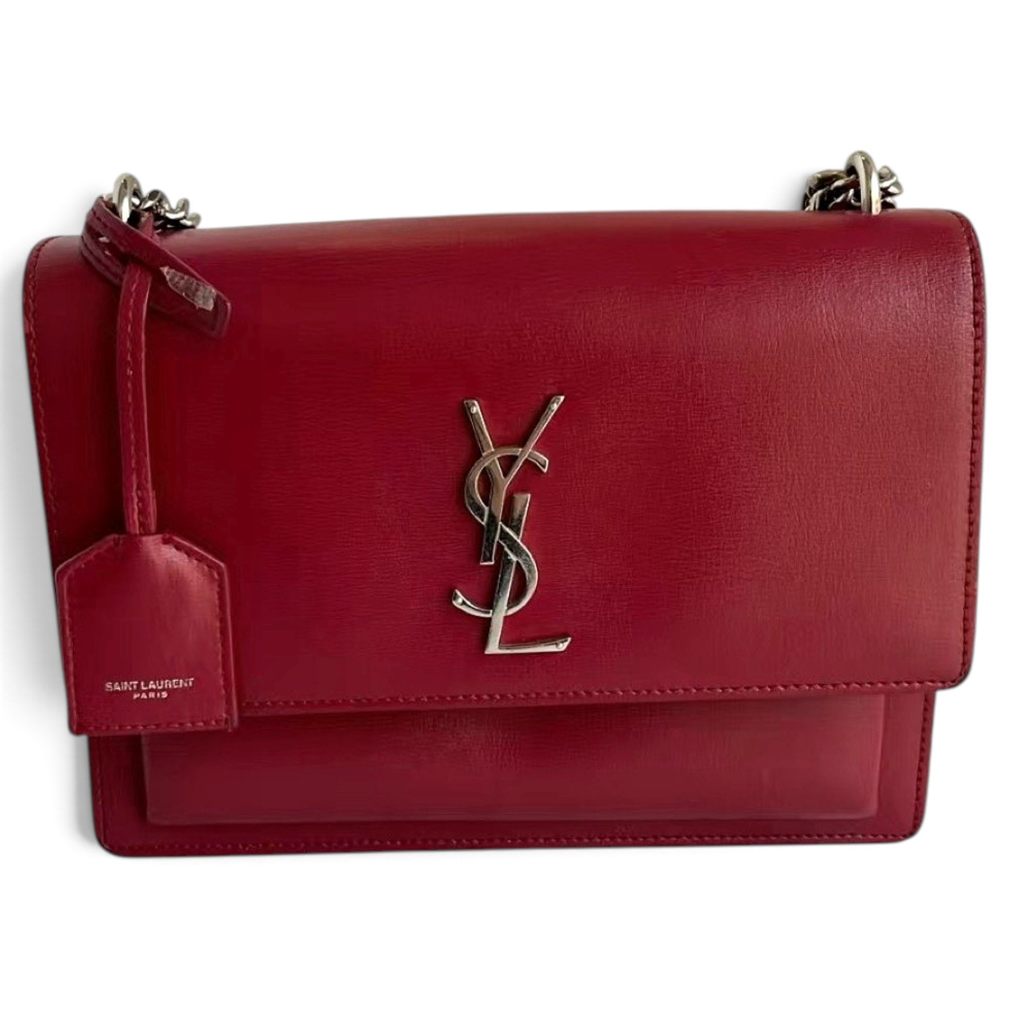 Sunset leather handbag