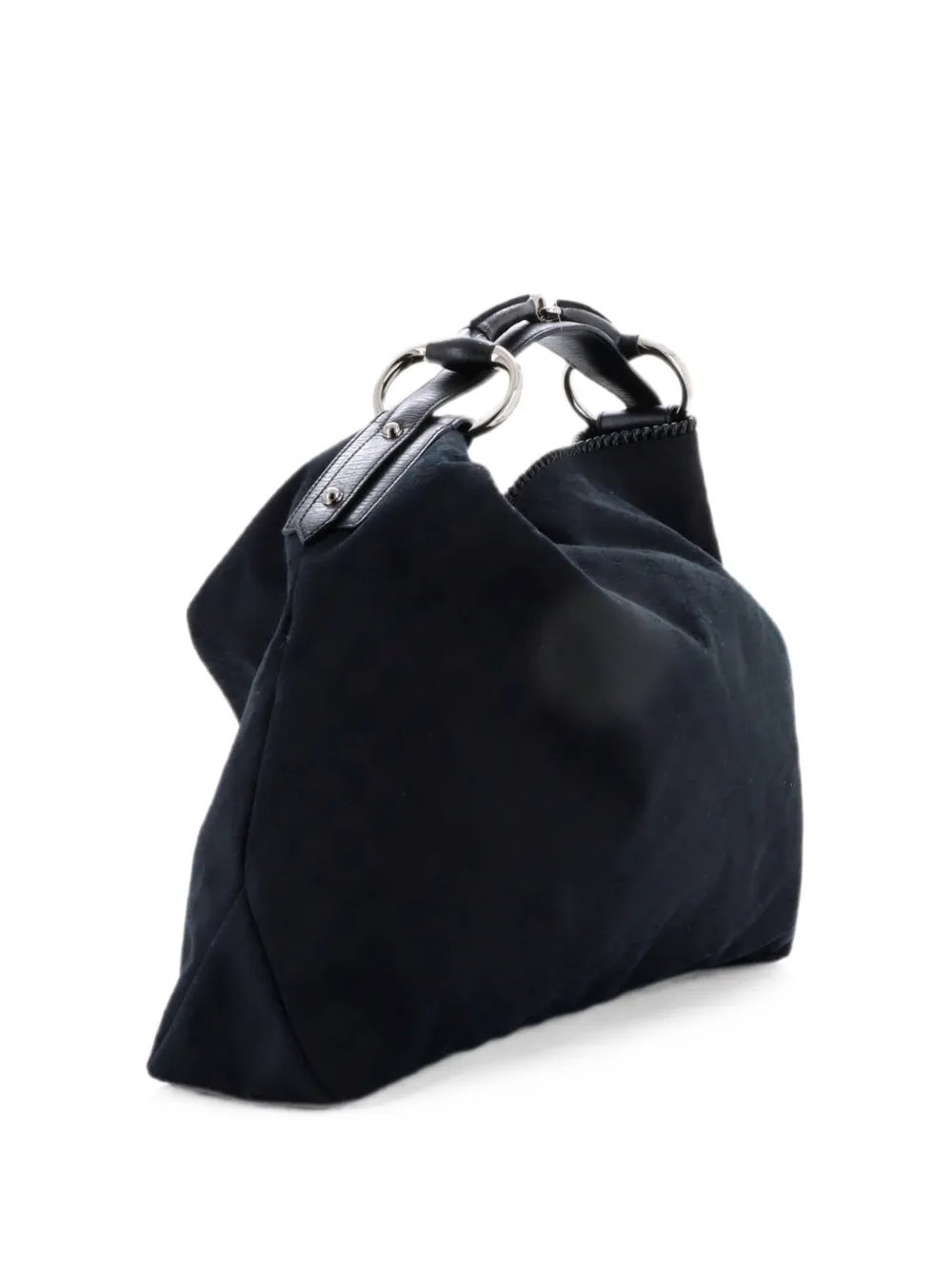 Horsebit GG Canvas Large hobo bag