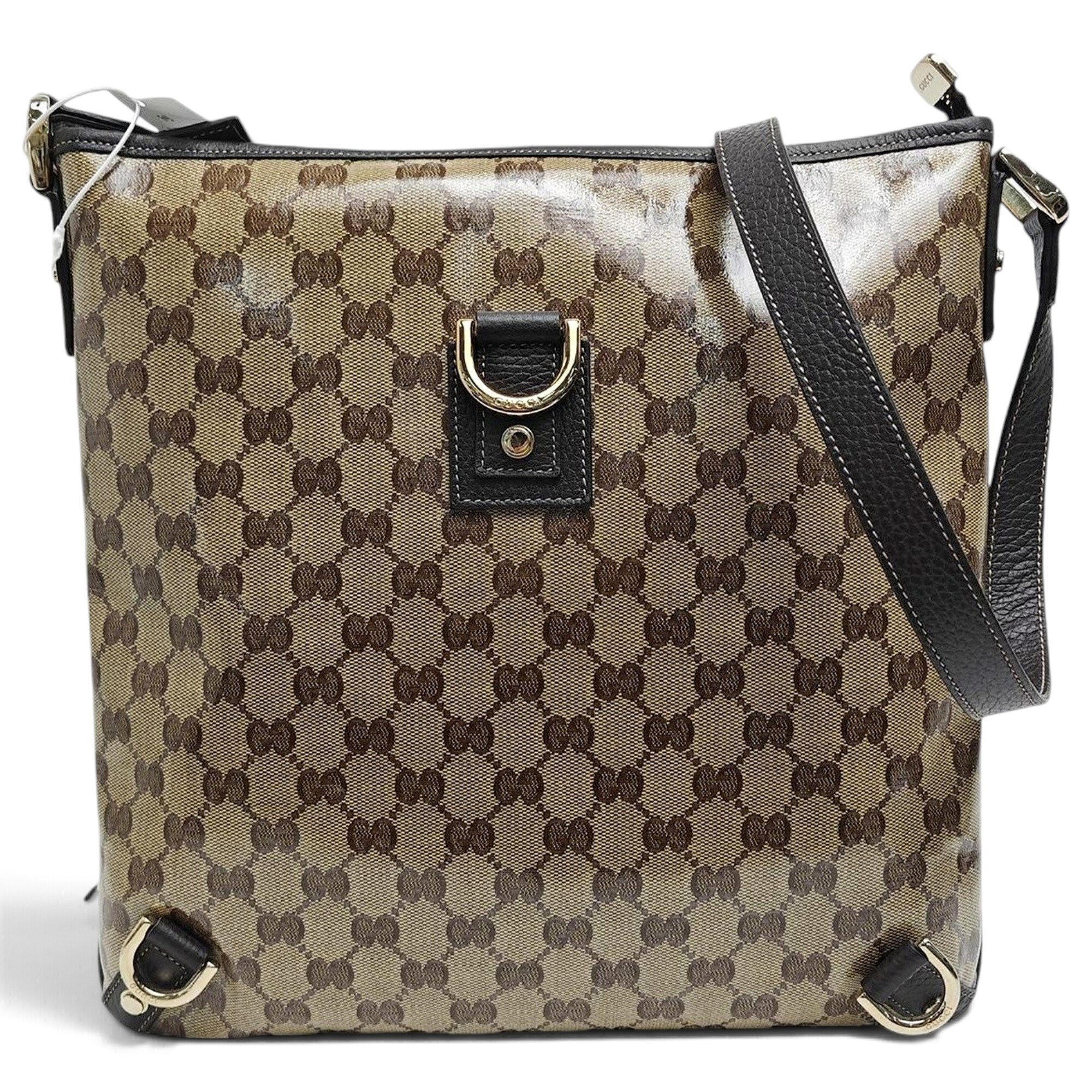 D-Ring leather handbag