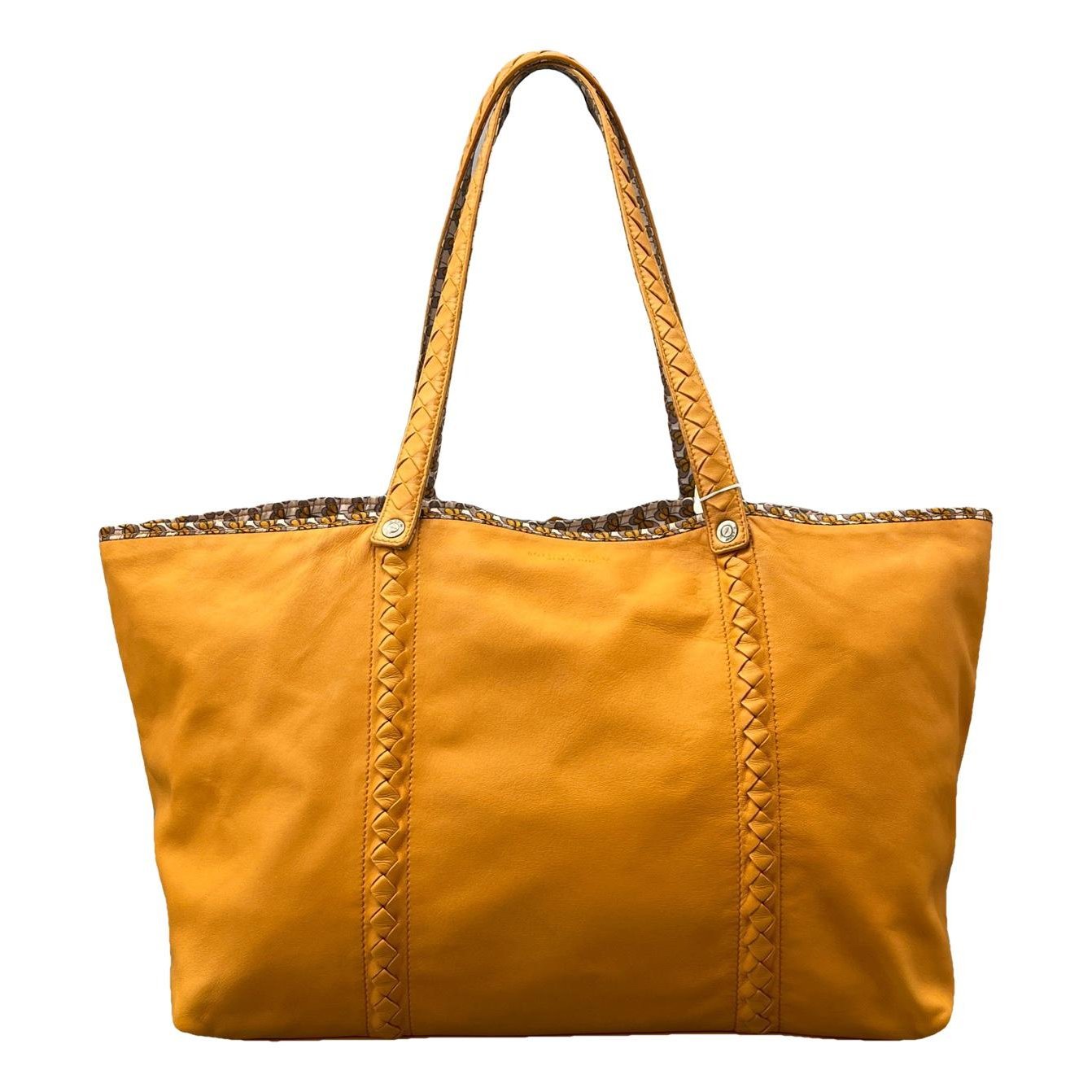 Leather tote