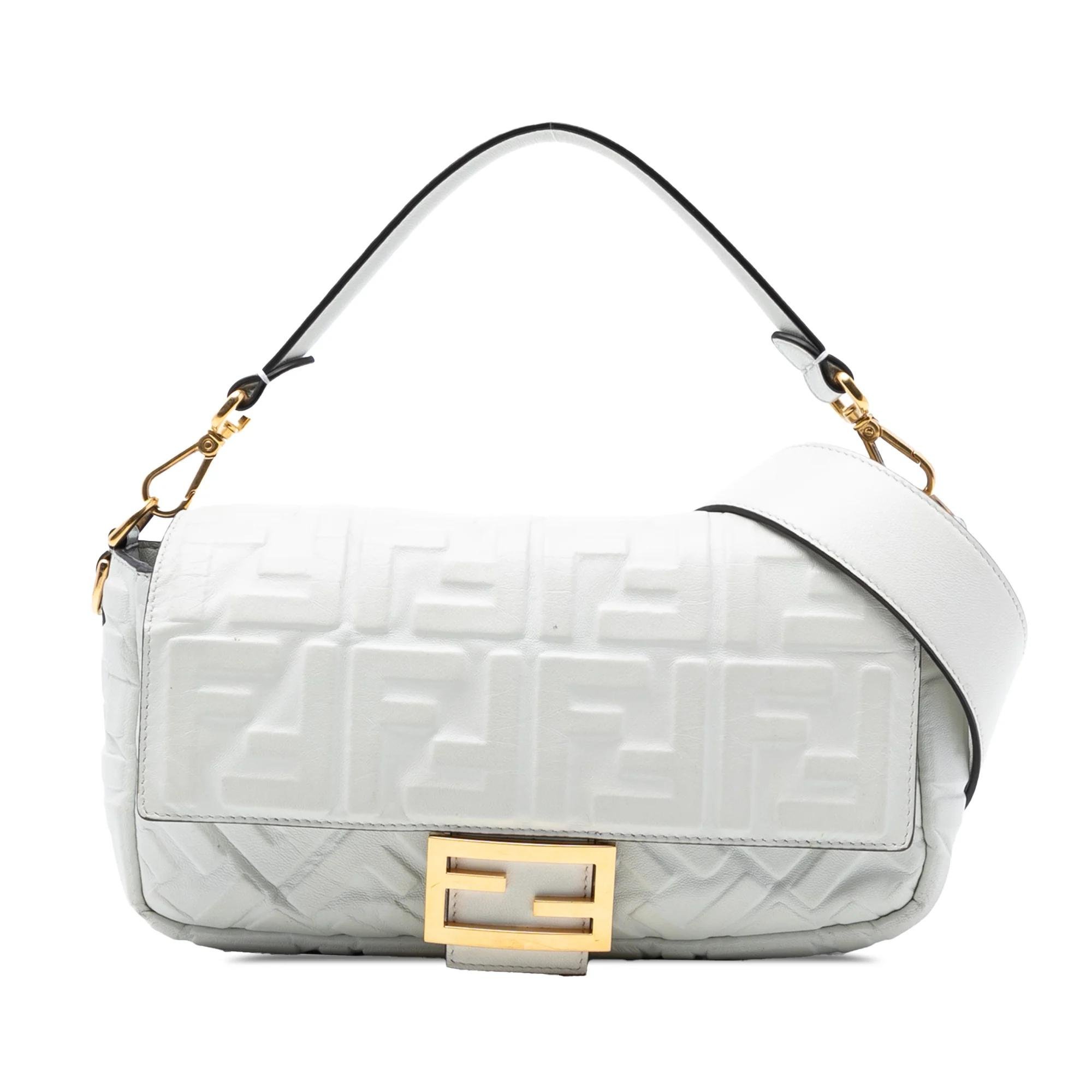 Baguette pony-style calfskin handbag