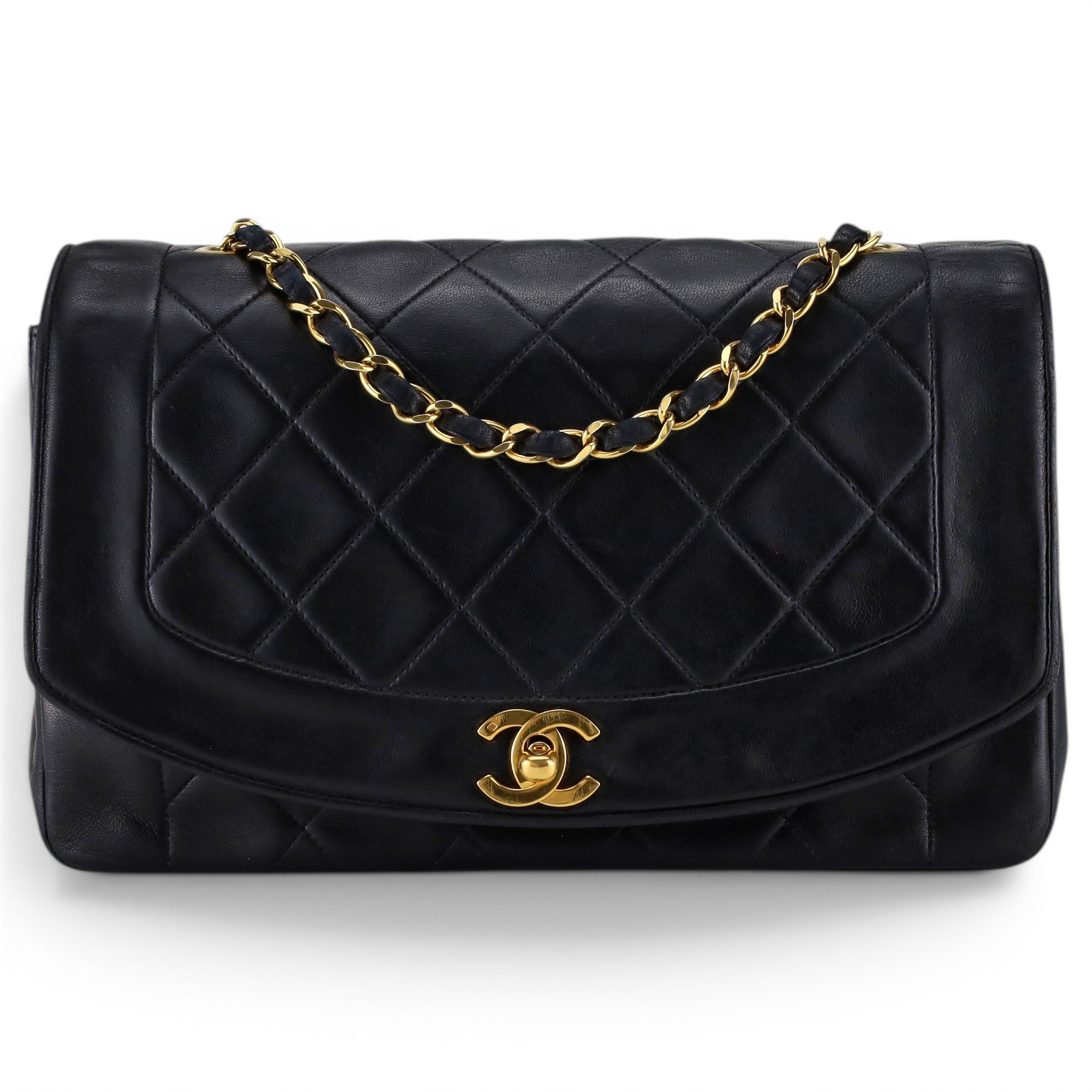 Diana leather handbag